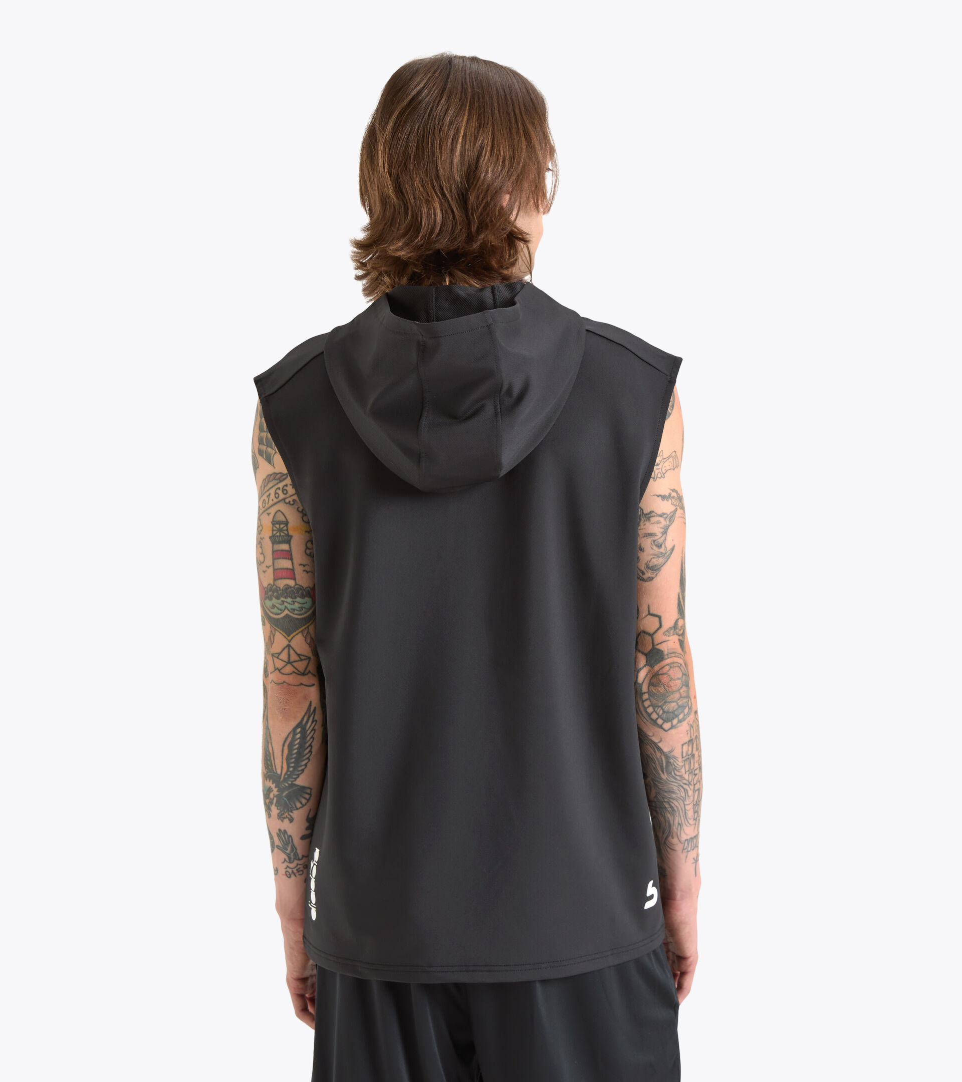 Sleeveless training sweatshirt - Men’s HD SL T-SHIRT BUDDYFIT BLACK - Diadora