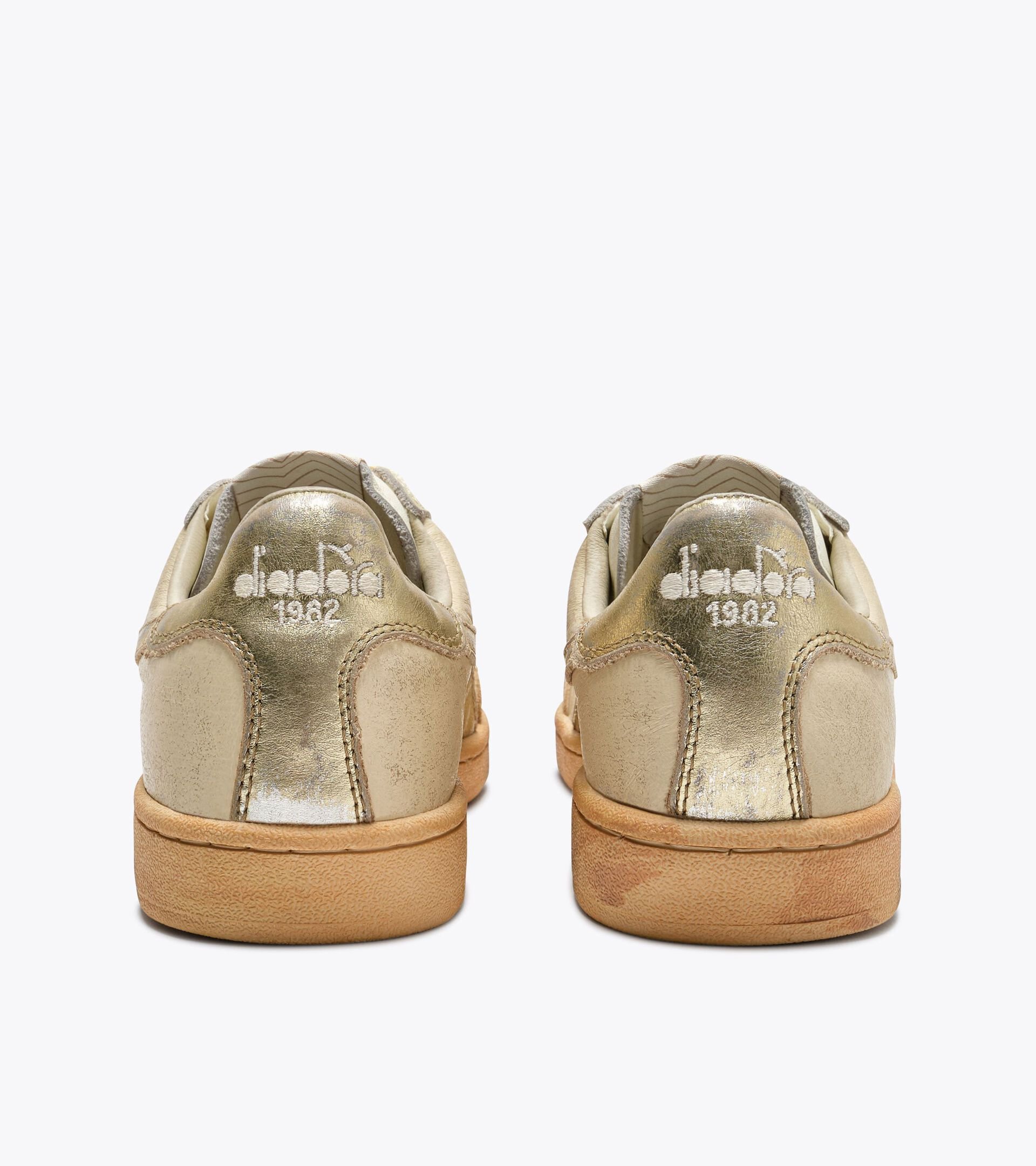Heritage Leather Sneakers - Made In Italy - All-gender
 PRESTIGE AGED ITALIA RICH GOLD - Diadora