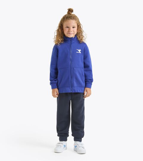 Survêtement de sport - Garçon JB. TRACKSUIT FZ NEON SURFER SUR LE WEB BLEU - Diadora