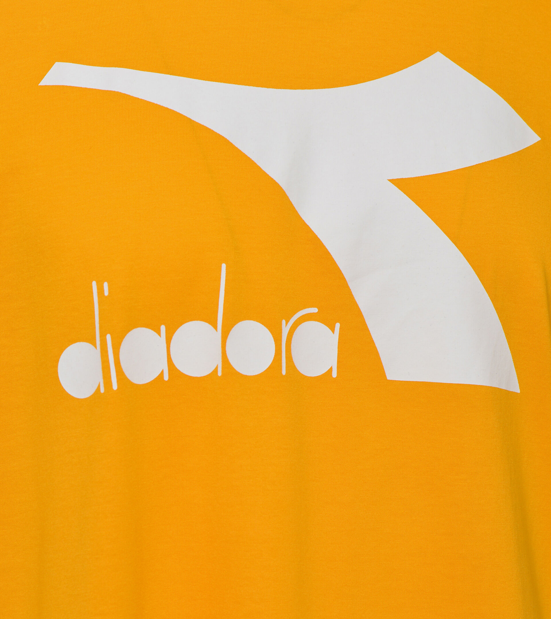 T-shirt - Men T-SHIRT SS BIG LOGO YELLOW SAFFRON - Diadora