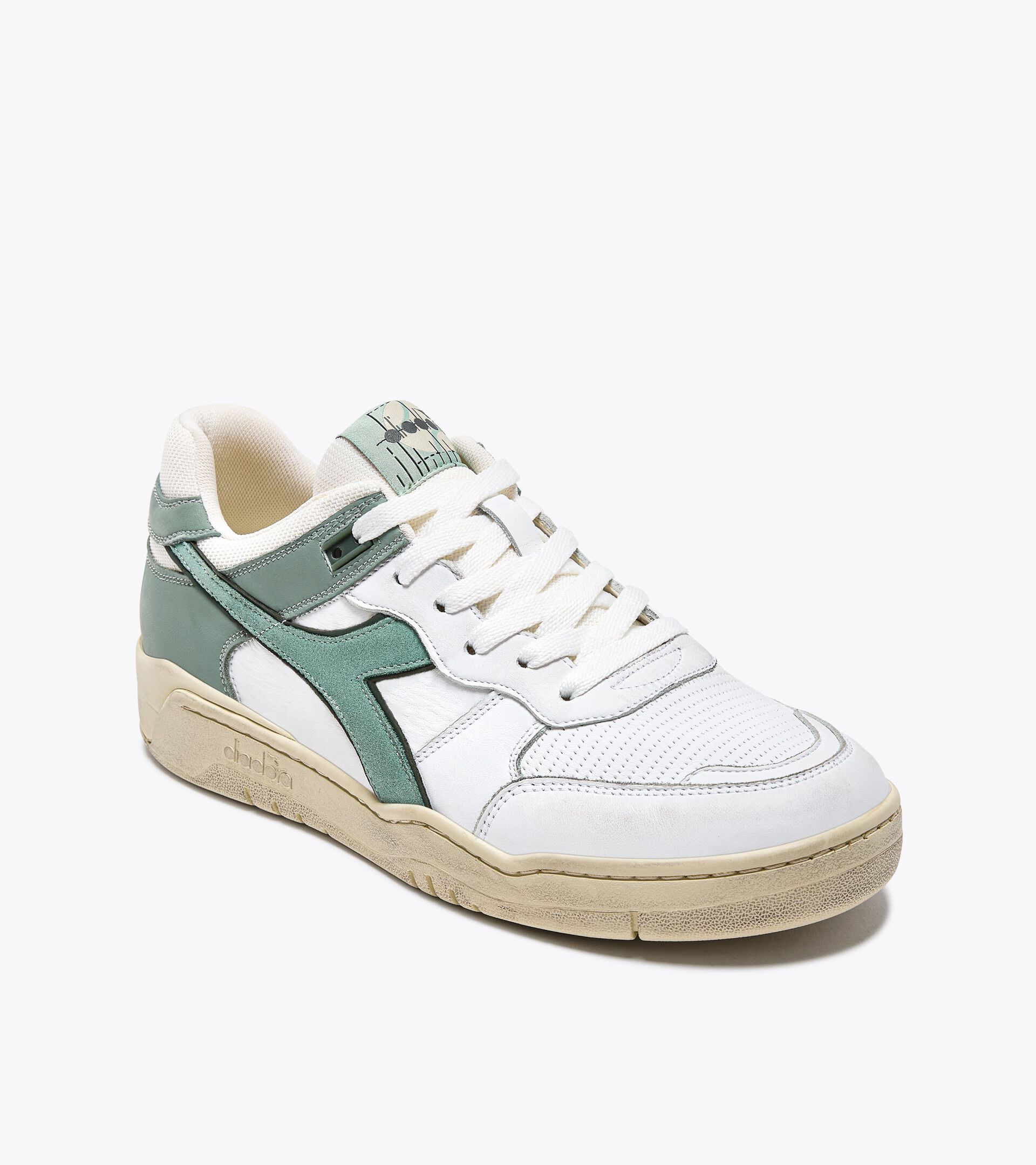 Chaussures Heritage - Genre neutre B.560 USED VERT ICEBERG - Diadora