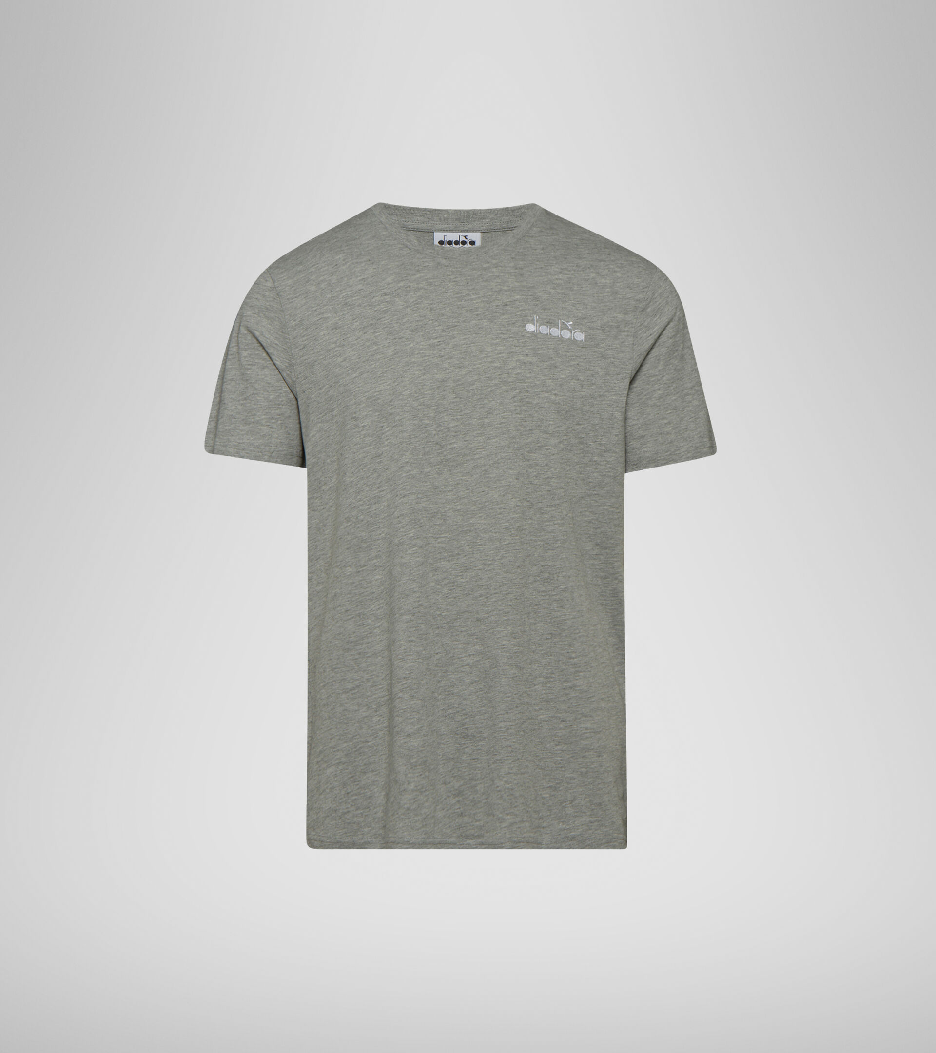 T-shirt - Men SS T-SHIRT CORE OC LIGHT MIDDLE GREY MELANGE - Diadora