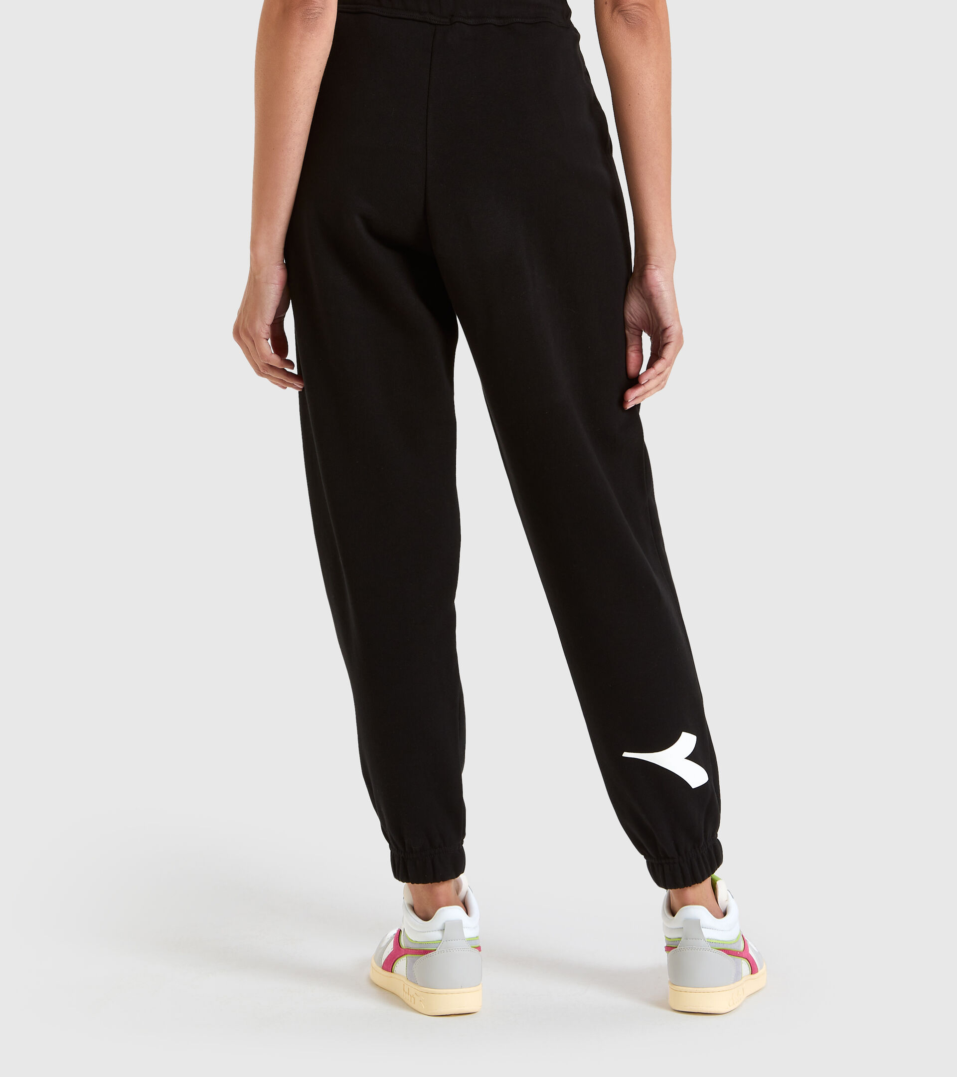 Organic cotton joggers - Unisex PANT MANIFESTO BLACK - Diadora