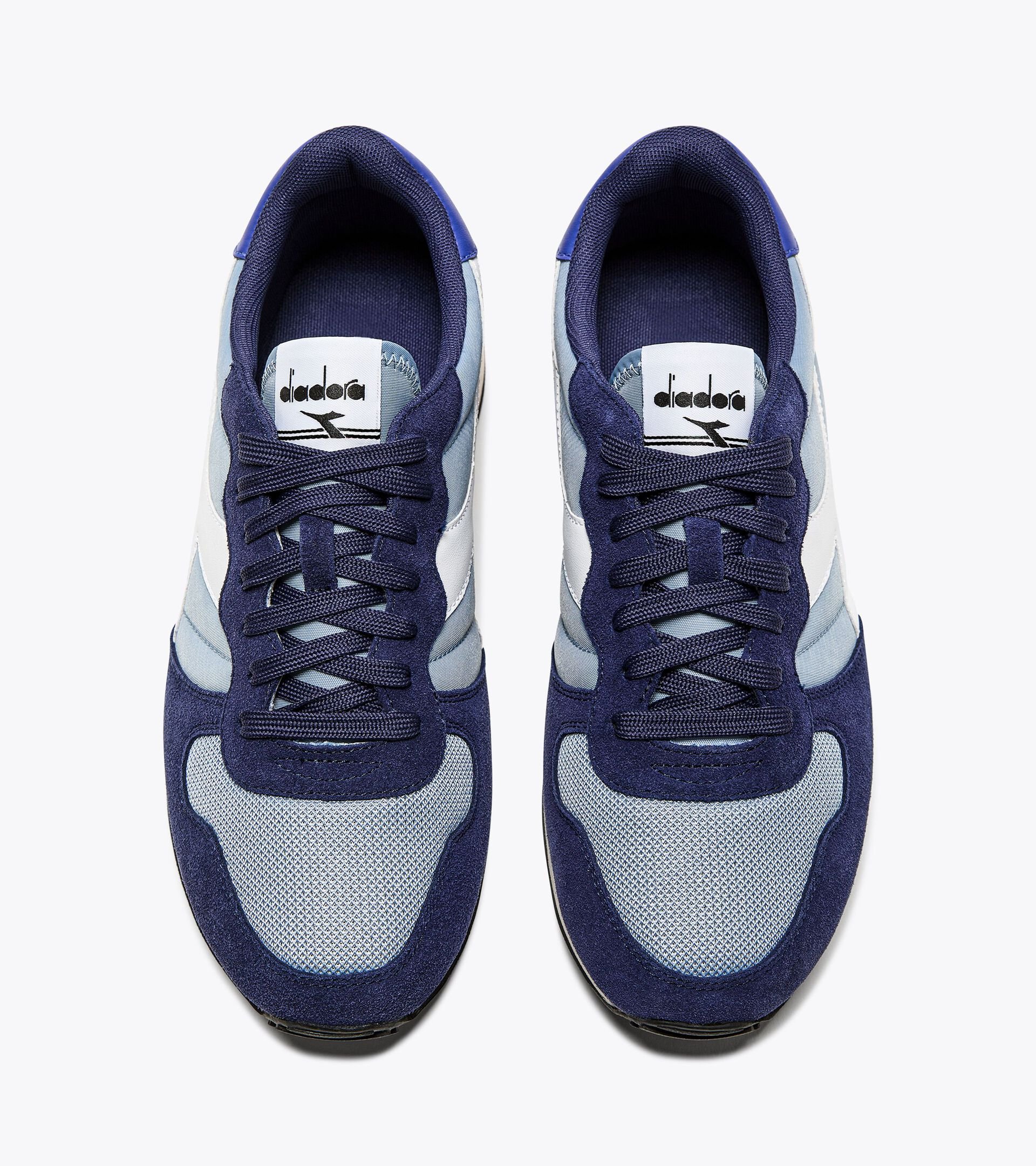Sporty sneakers - Gender neutral CAMARO DUSTY BLUE/MEDIEVAL BLUE - Diadora