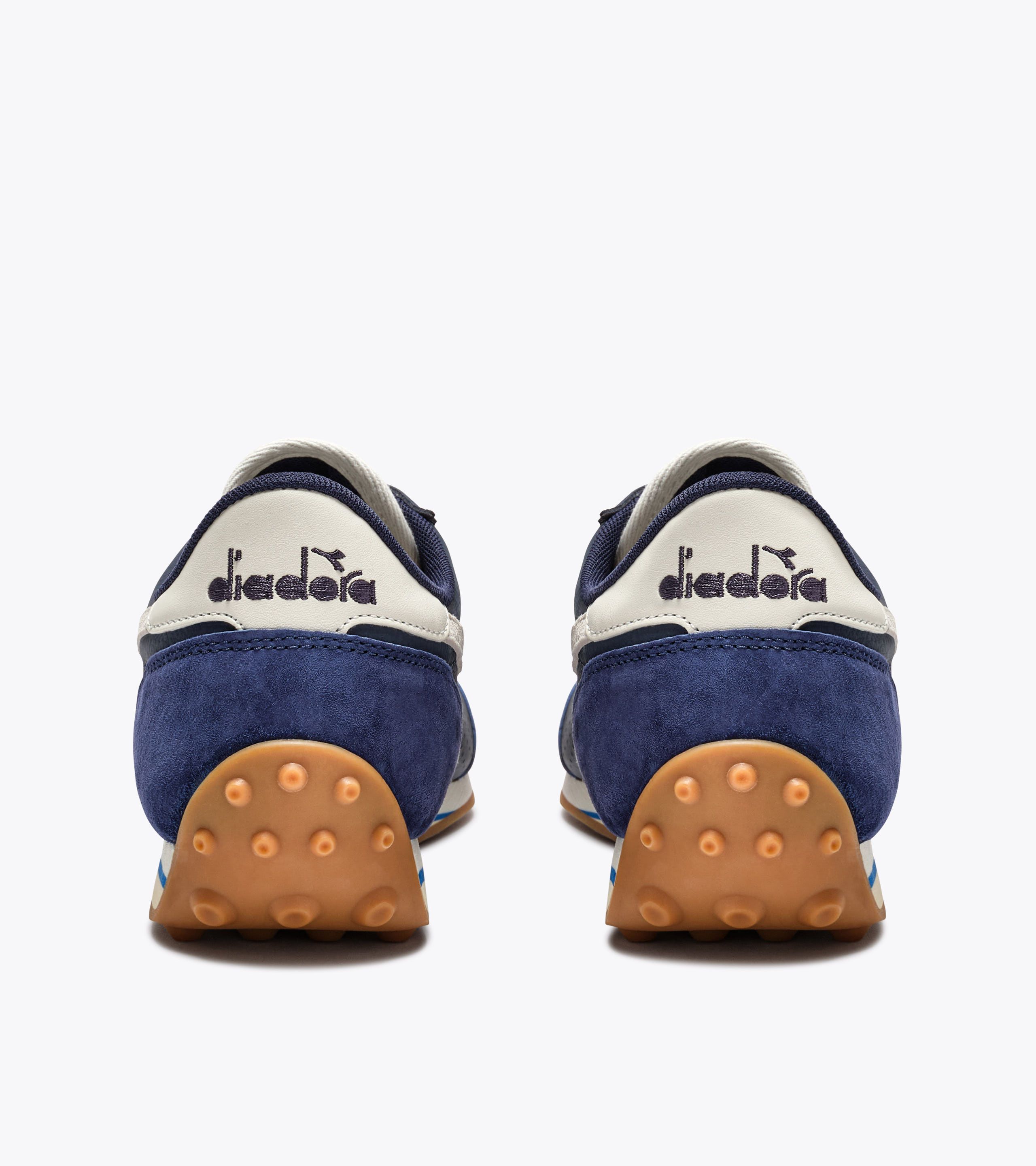 RALLY PUNCHED Low-profile leather sneaker - All-gender - Diadora