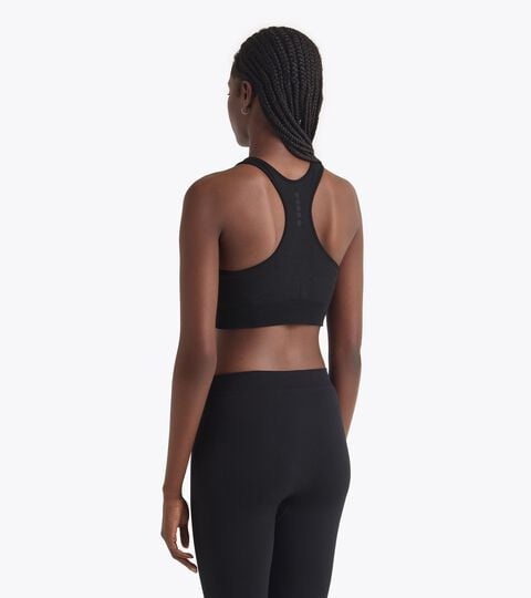 L. MEDIUM BRA STRATOZERO, BLACK Made In Italy running bra - Running - Women’s
L. MEDIUM BRA STRATOZERO BLACK - Diadora