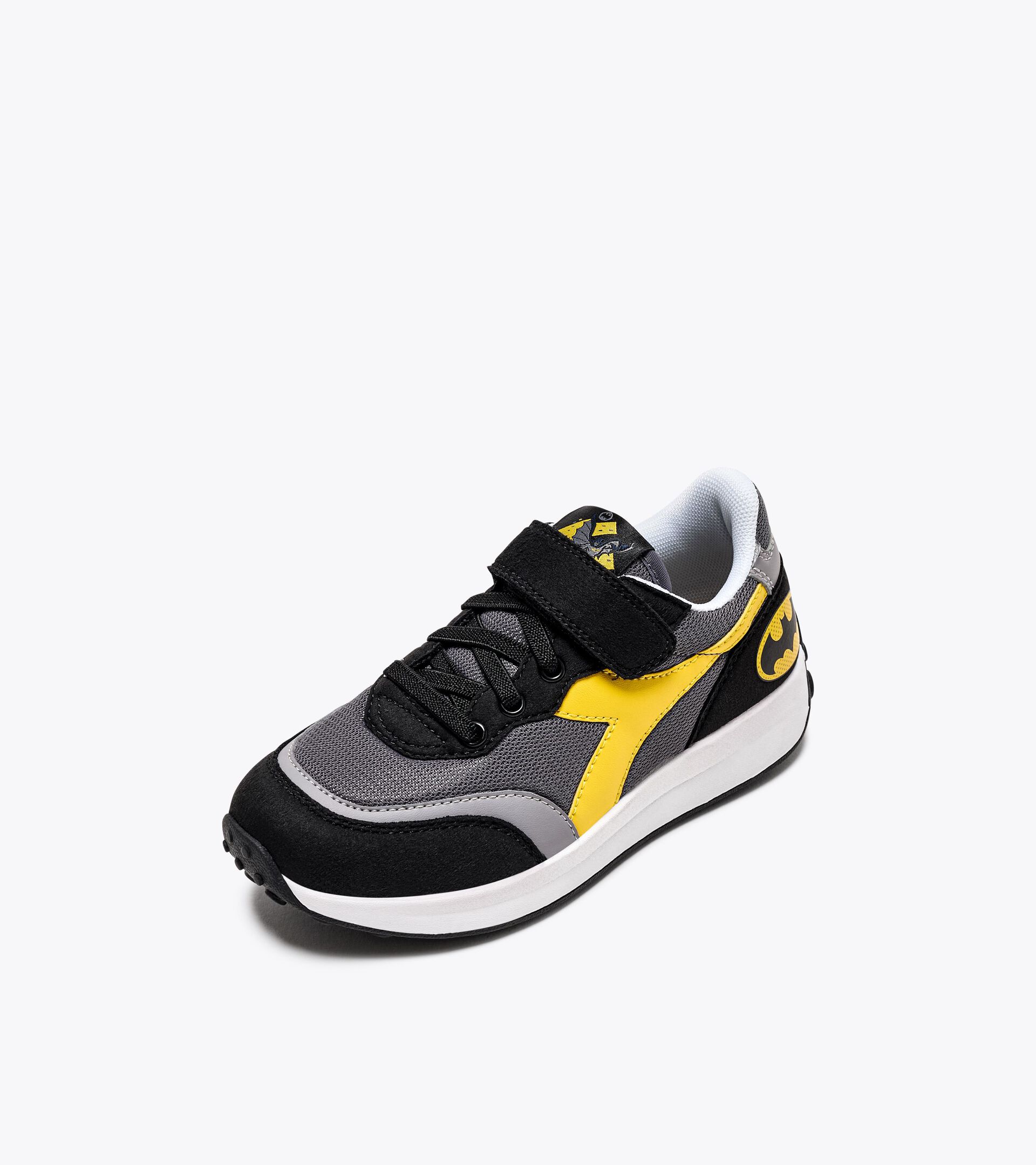 Scarpe Bambino Diadora Jog Light PS - Sneaker In Tessuto Blu Con Chiusura A Strappo - Suola Gomma - Modello 101.175774-01-60065