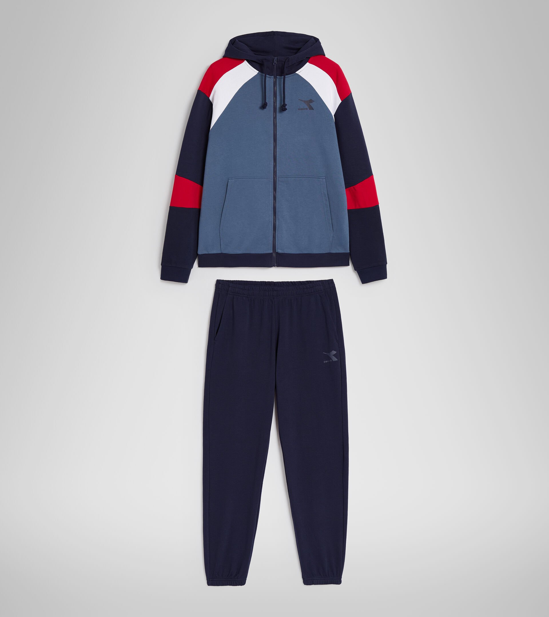 Tracksuit - Men TRACKSUIT HD FZ CORE CLASSIC NAVY - Diadora