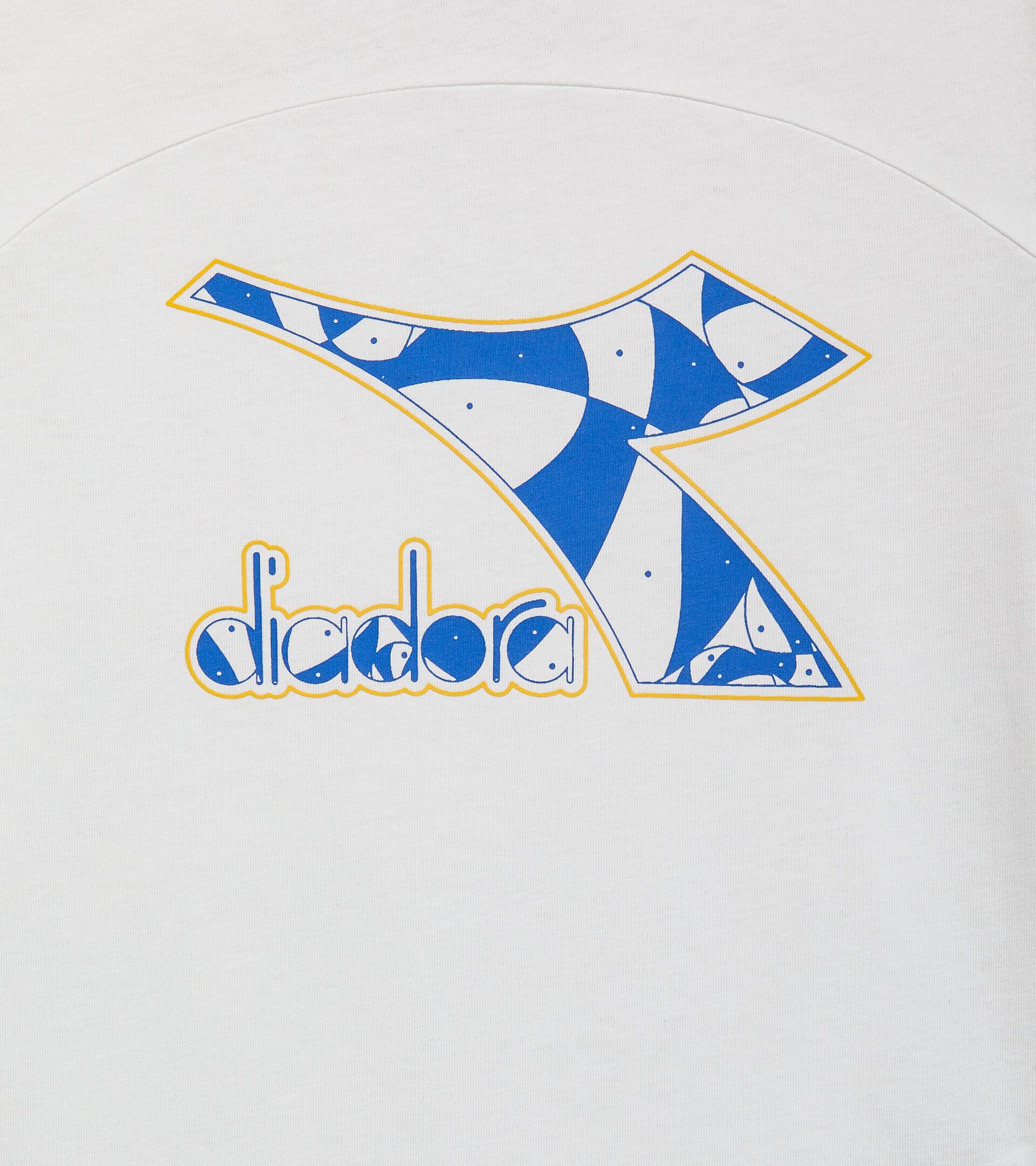 T-shirt en coton - Ado Garçon
 JB.T-SHIRT SS RIDDLE BLANC VIF - Diadora