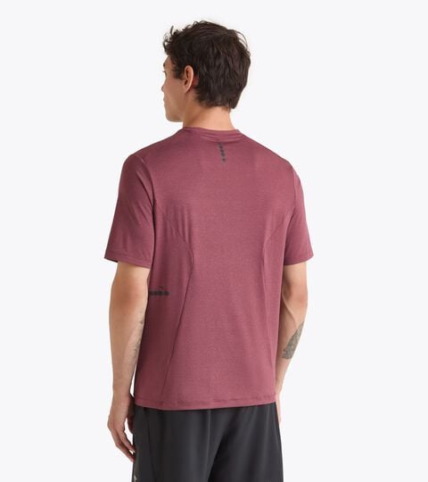 SS T-SHIRT TECH RUN CREW, ROJO BANDERA Camiseta técnica de running§Hombre SS T-SHIRT TECH RUN CREW ROJO BANDERA - Diadora
