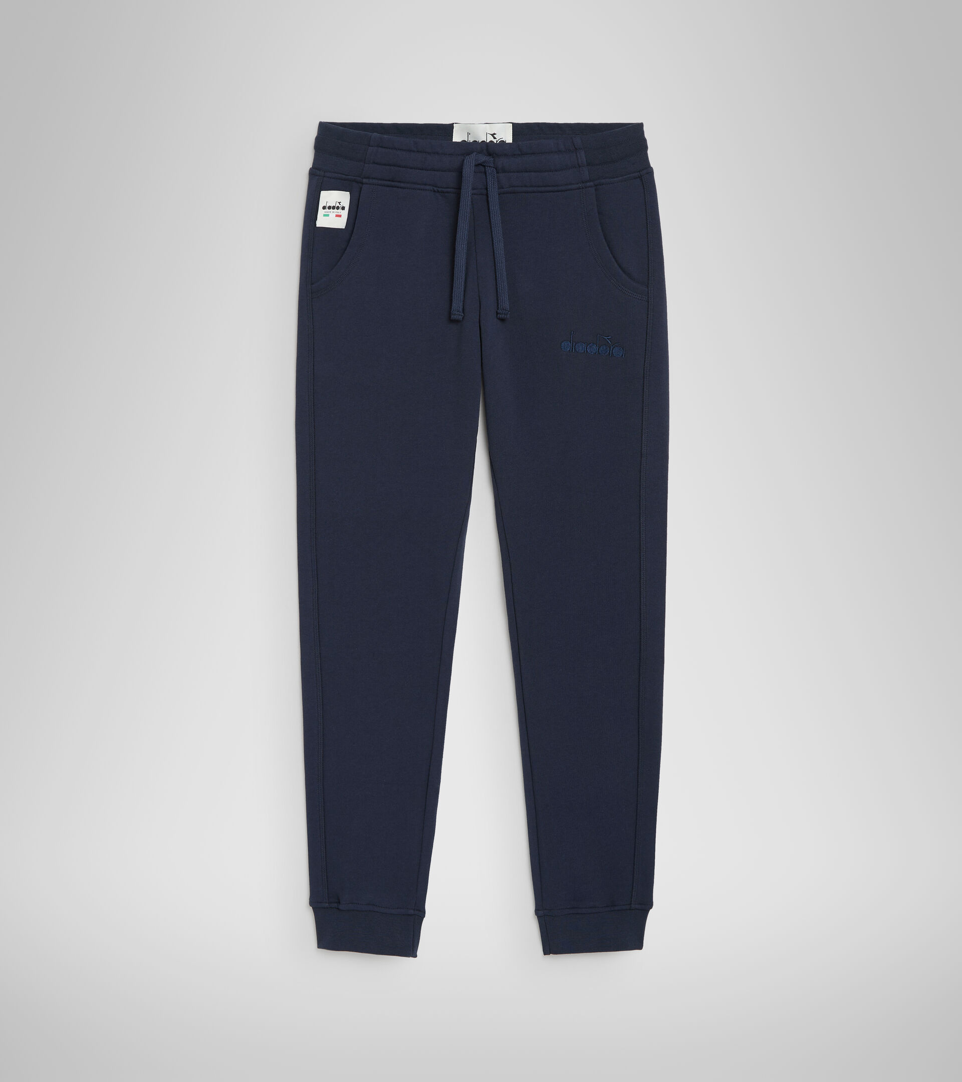 Cotton sports trousers - Made in Italy - Women L. JOGGER PANT MII BLUE CORSAIR - Diadora