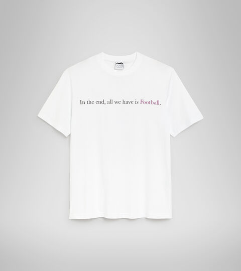 T-SHIRT SS CLASSIC STORY FI, OPTICAL WHITE Throwback sports T-shirt - Unisex T-SHIRT SS CLASSIC STORY FI OPTICAL WHITE - Diadora