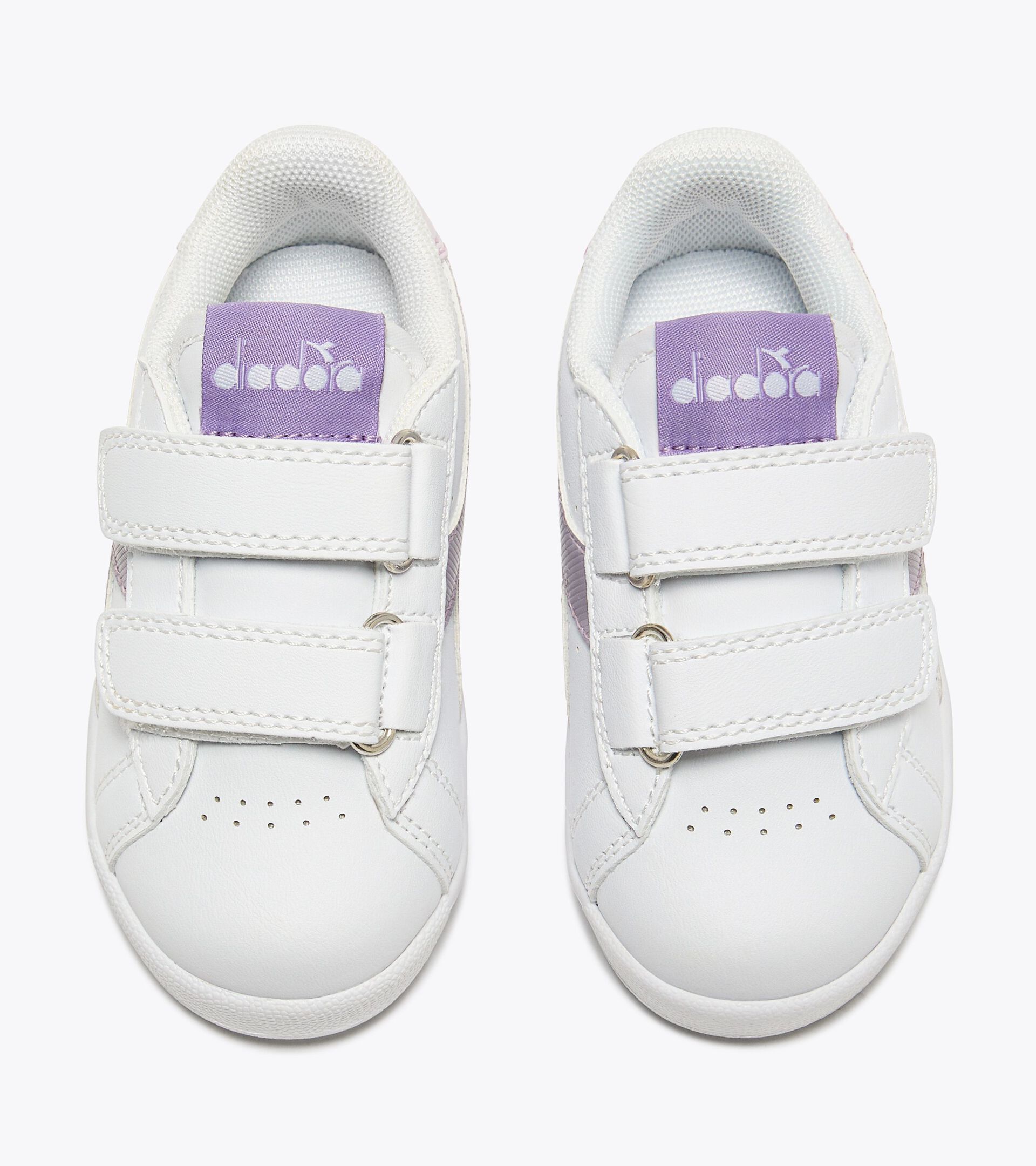 Scarpa sportiva - Bimbi/e 1-4 anni GAME P TD GIRL BIANCO/VIOLA CHIARO - Diadora