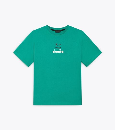 T-shirt à manches courtes -  Ado garçon JB. T-SHIRT SS SMILE LOGO CACTUS - Diadora