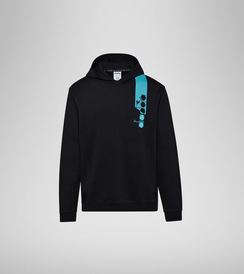 Hooded sweatshirt - Unisex HOODIE ICON BLACK - Diadora
