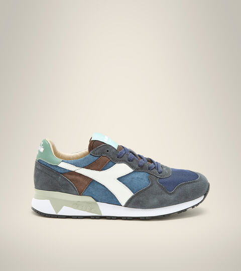 Chaussures Heritage Made in Italy - Homme TRIDENT 90 SUEDE SW GRIS FOLKSTONE - Diadora
