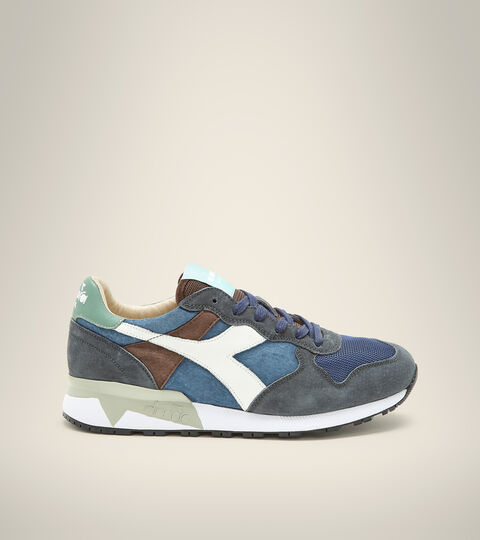 Heritage-Schuh „Made in Italy” - Herren TRIDENT 90 SUEDE SW FOLKSTONE GRAU - Diadora