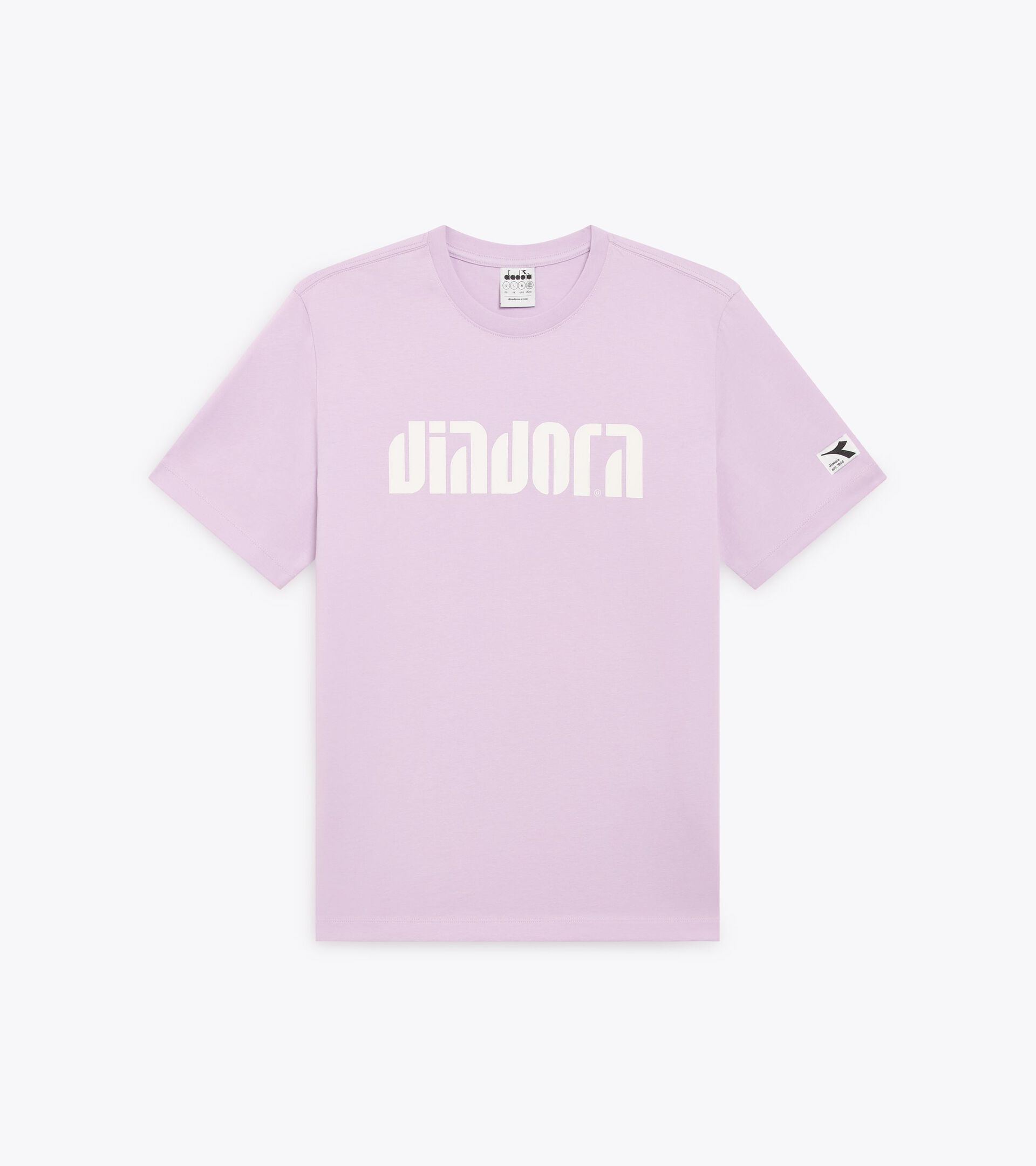 T-shirt - All-gender T-SHIRT SS ATHL. LOGO WING VIOLET - Diadora