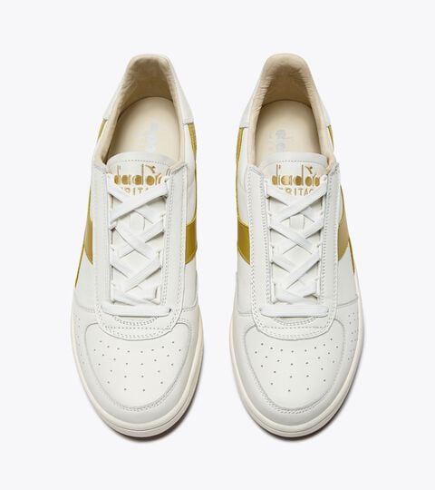 Made in Italy Heritage shoe - All-Gender B.ELITE '84 ITALIA WHITE/GOLD - Diadora