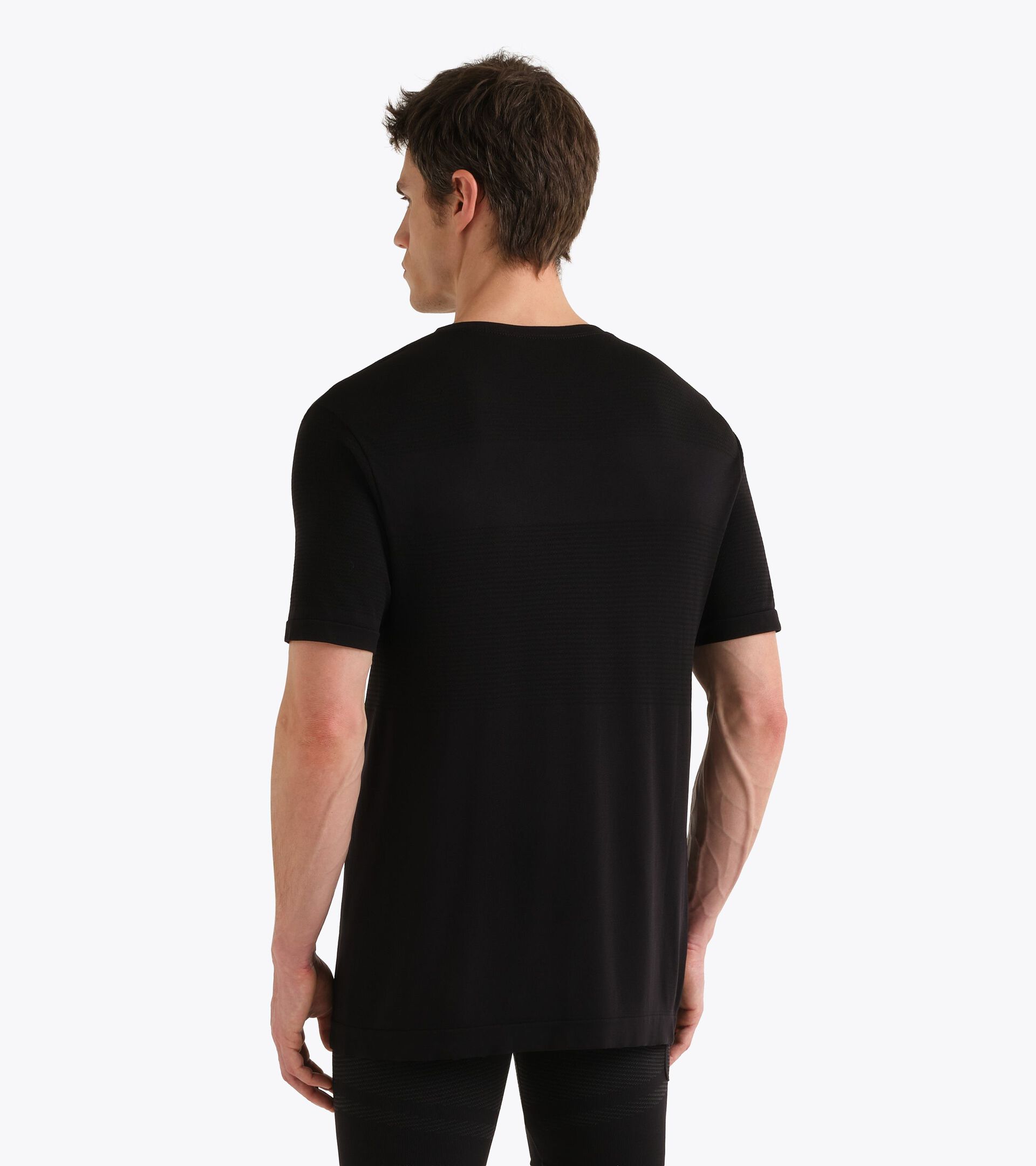 T-shirt technique pour le contr&ocirc;le de la temp&eacute;rature -  Running - Homme
 SS T-SHIRT STRATOUNO NOIR - Diadora