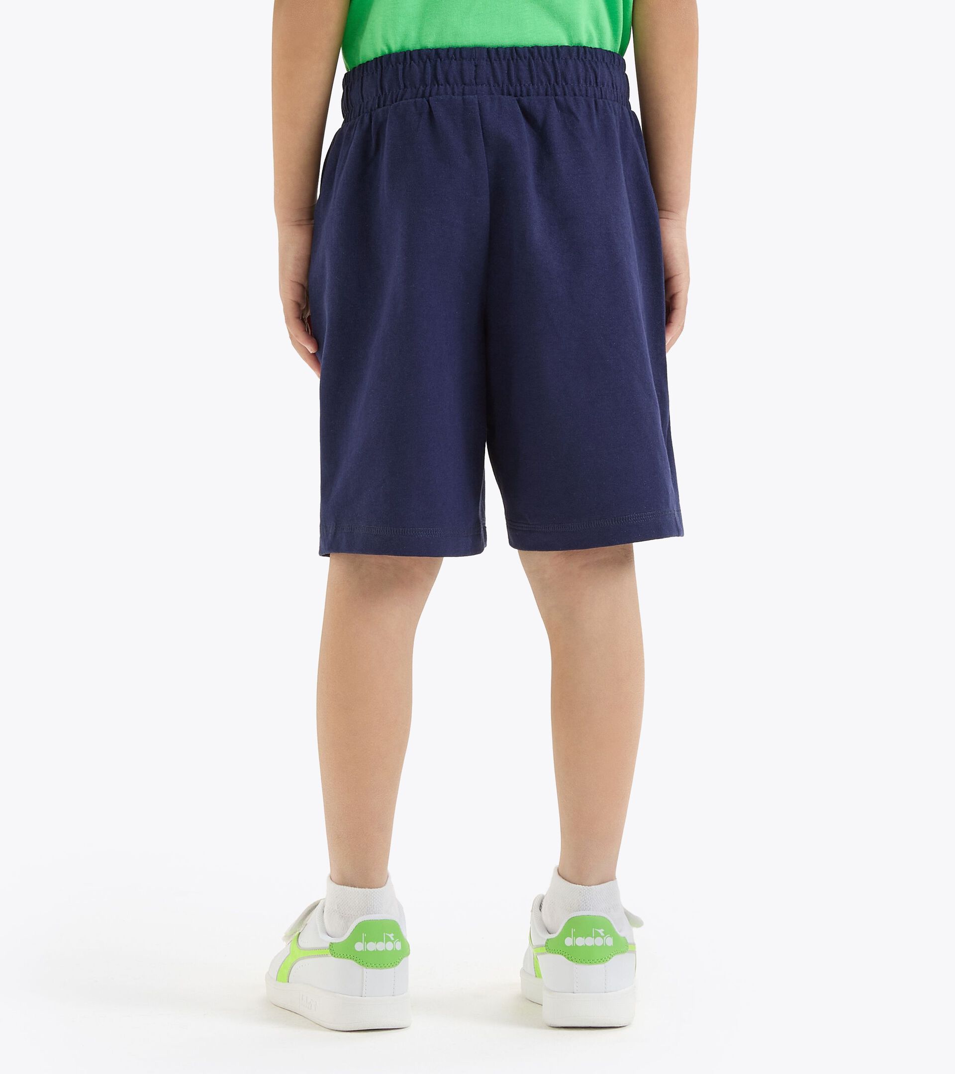 Cotton bermuda shorts - Boy
 JB.BERMUDA RIDDLE CLASSIC NAVY - Diadora