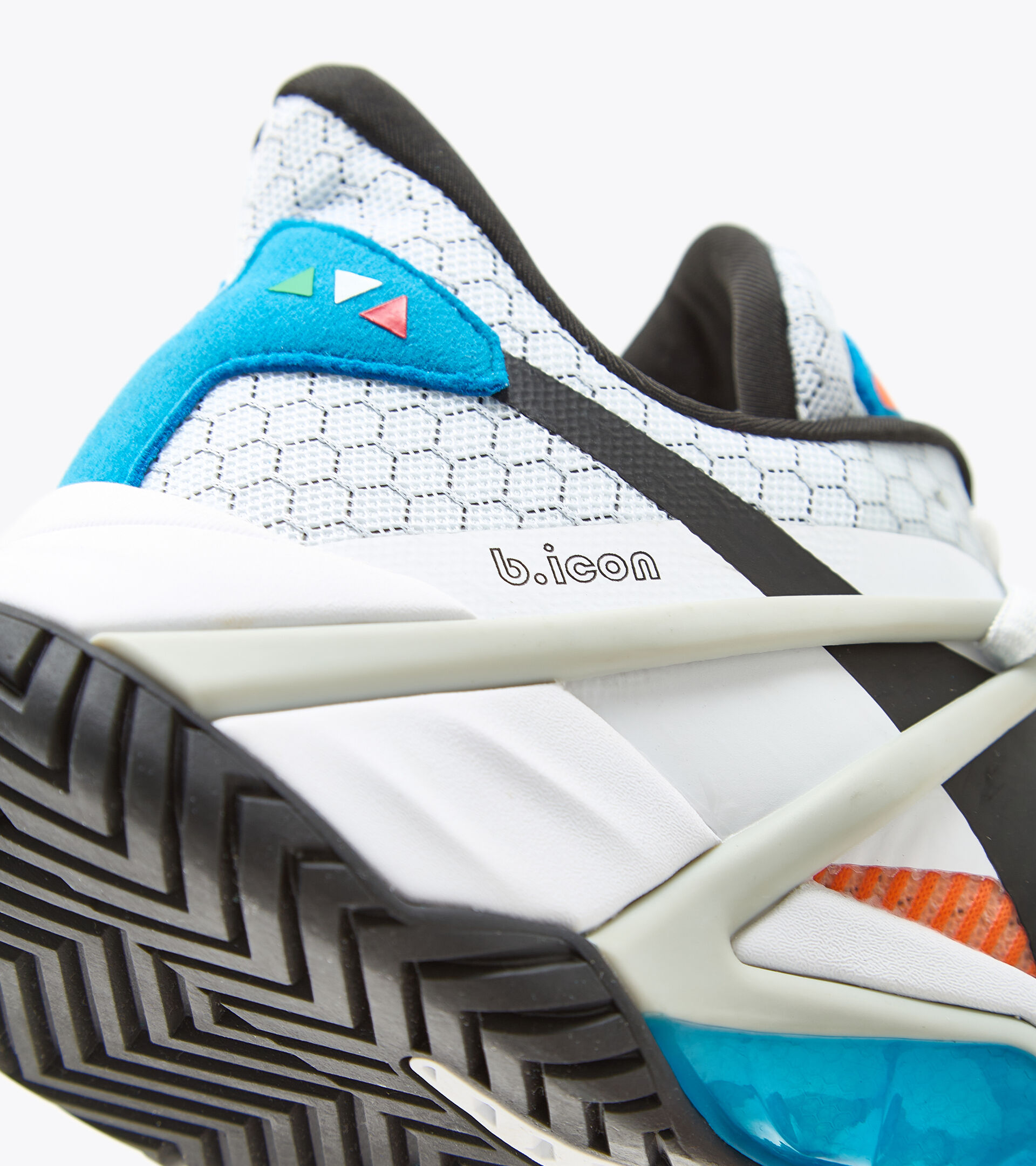 Tennis shoes - Men B.ICON AG WHITE/BLACK/BLUE JEWEL - Diadora