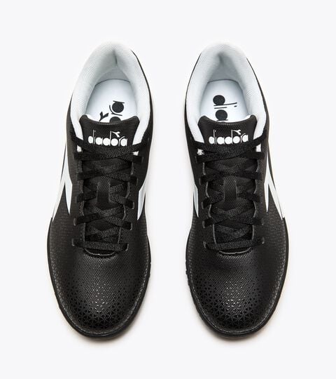 PICHICHI 6 TFR, BLACK /WHITE Calcio boots for synthetic turfs or firm ground - Men's PICHICHI 6 TFR BLACK /WHITE - Diadora