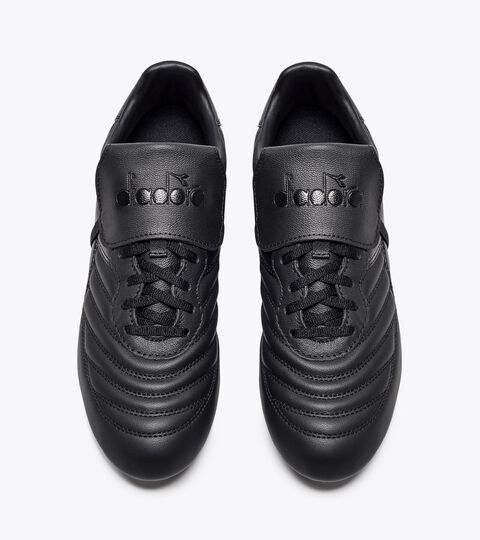 BRASIL OG LT T MDPU, BLACK Firm ground football boot BRASIL OG LT T MDPU BLACK - Diadora