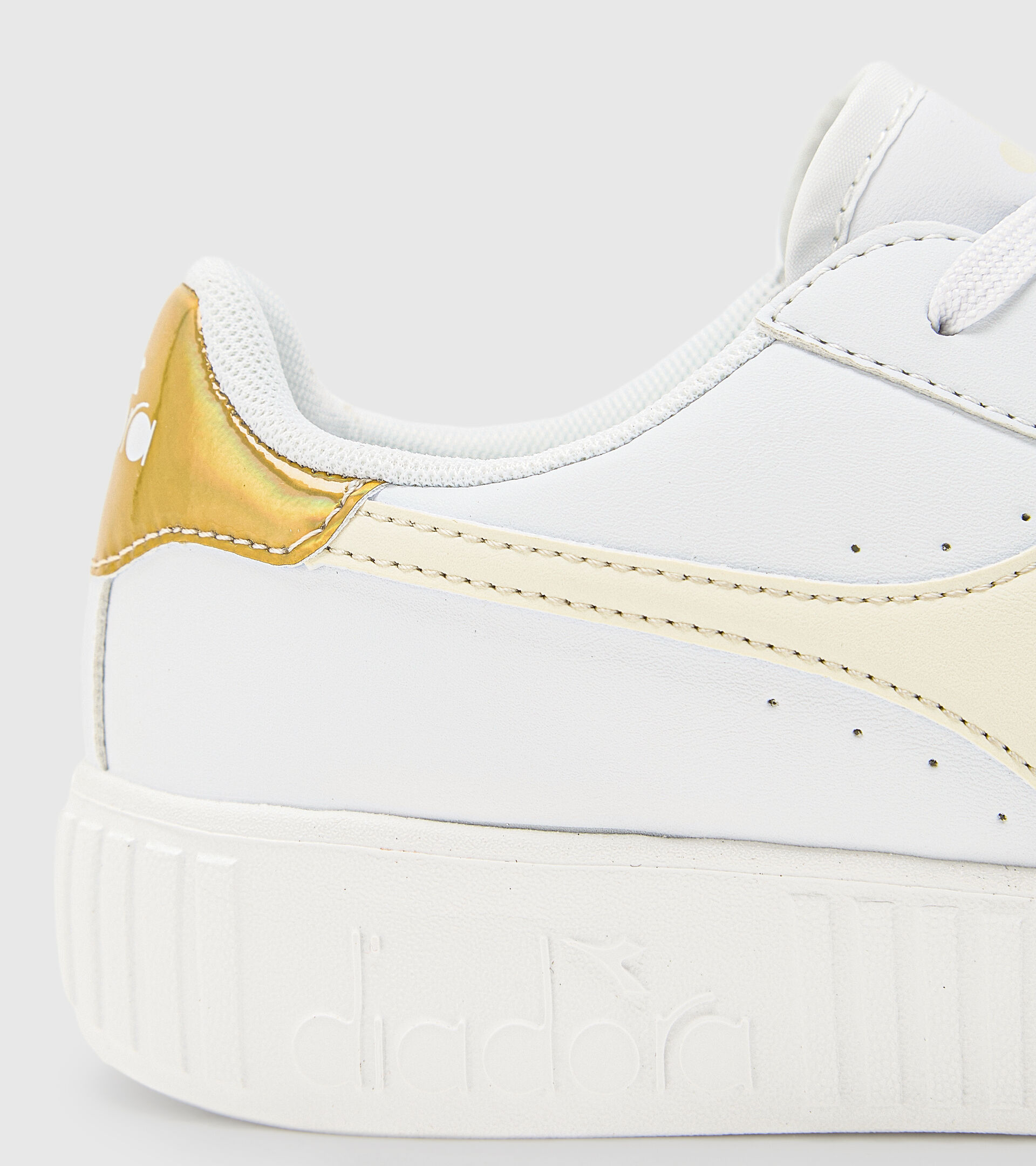 Sports shoes - Kids 4-8 years GAME STEP PS WHITE/GOLD - Diadora