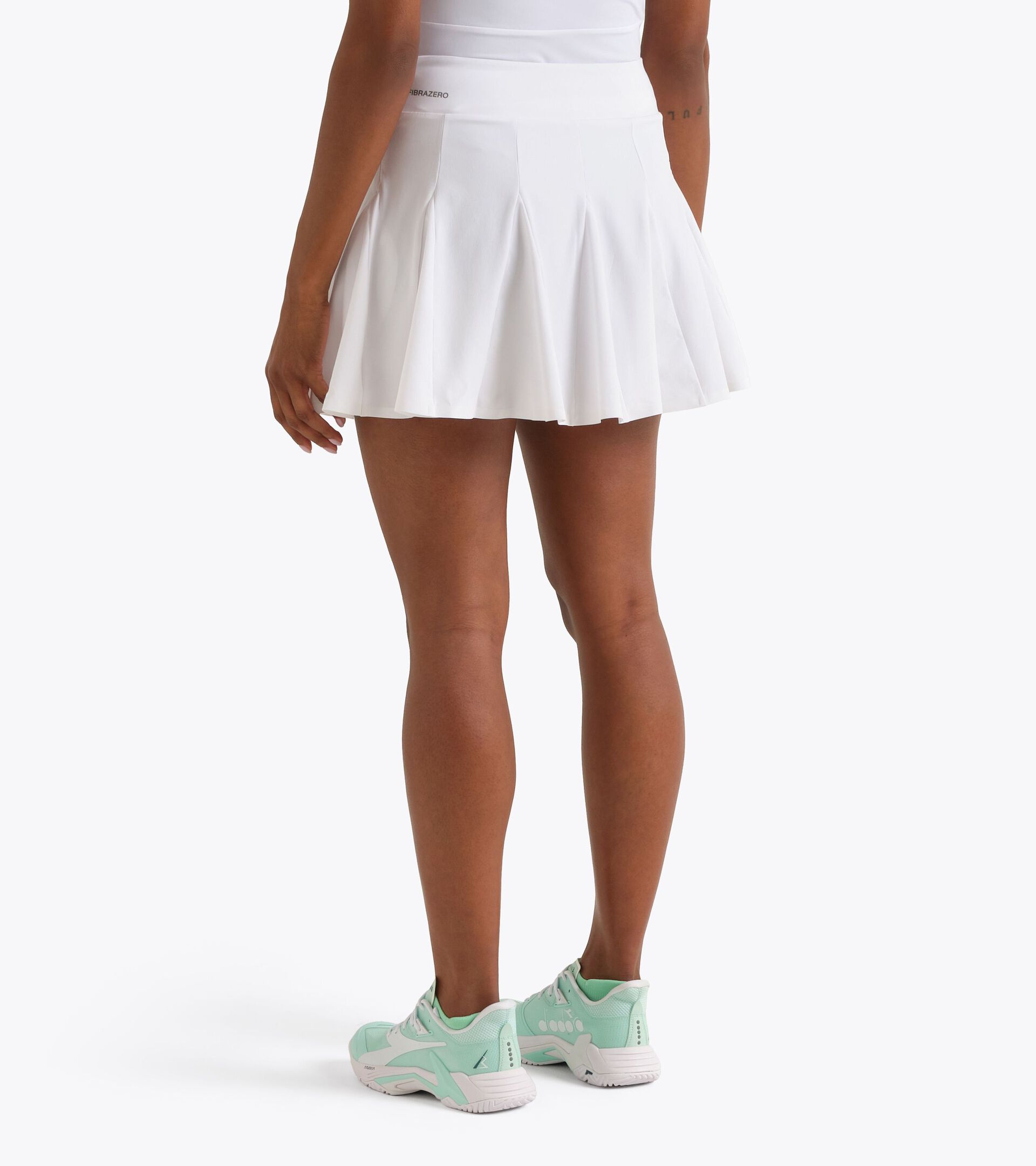 Skirt with FIBRAZERO Technology - Competition - Men&rsquo;s L. SKIRT MATCH FIBRAZERO OPTICAL WHITE - Diadora
