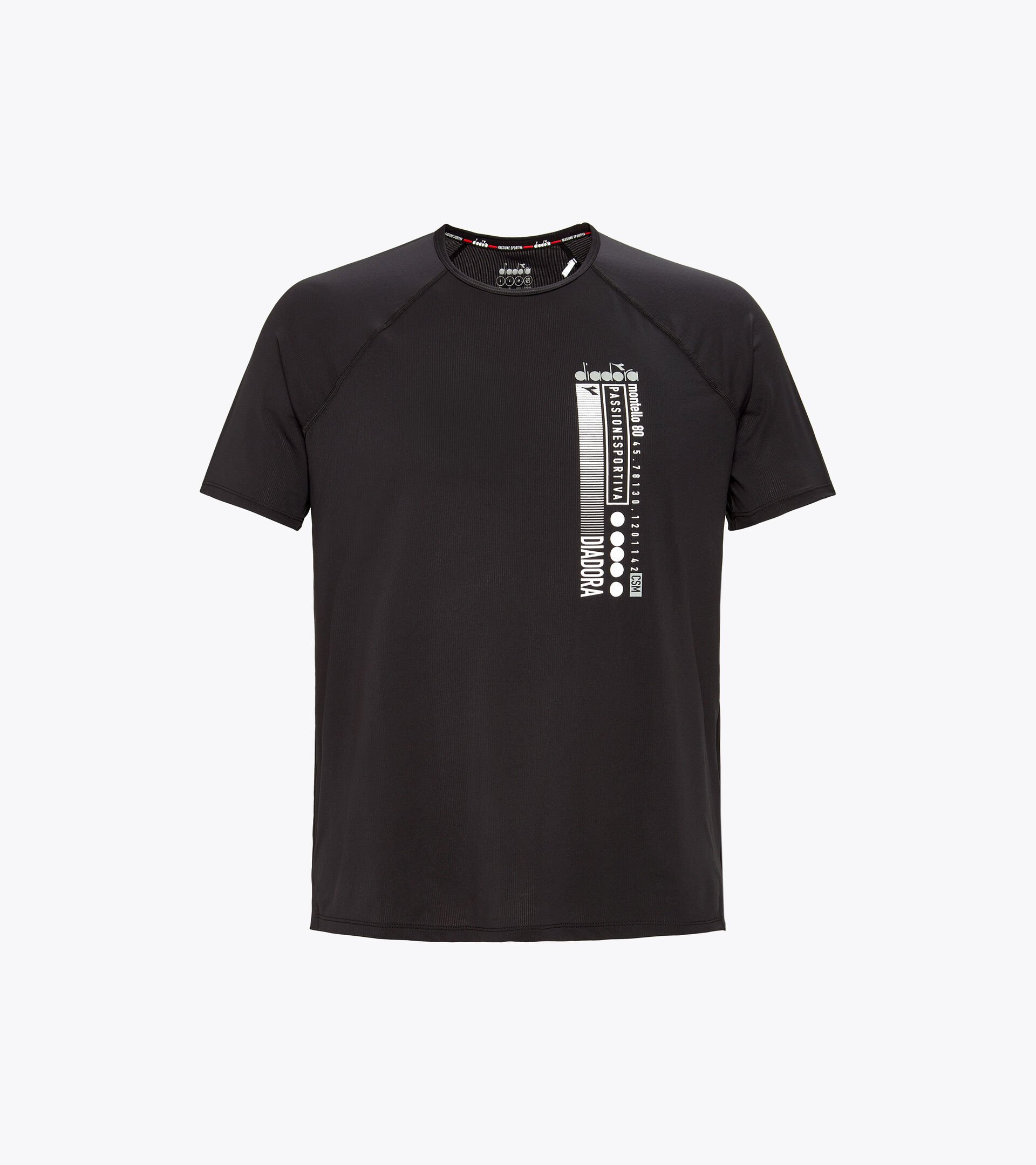 Running t-shirt - Men
SUPER LIGHT SS T-SHIRT BE ONE BLACK - Diadora