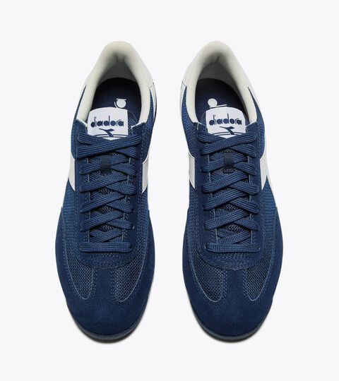 Low-profile suede sneaker - All-gender CROSS PAGEANT BLUE - Diadora