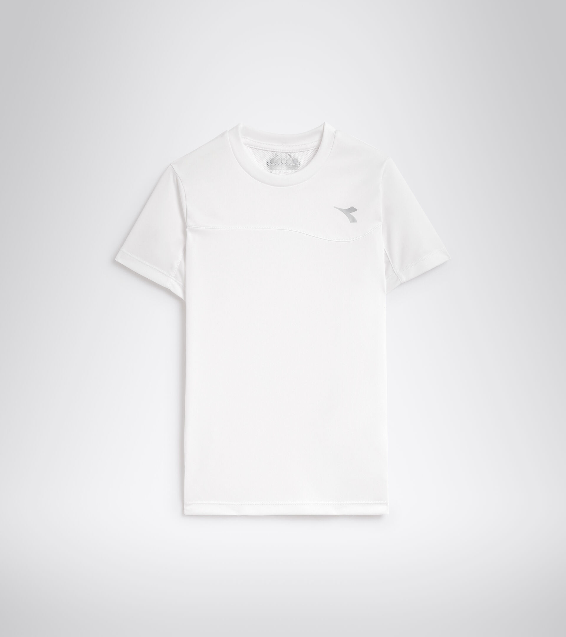 Tennis-T-Shirt - Junior J. T-SHIRT TEAM STRAHLEND WEISSE - Diadora