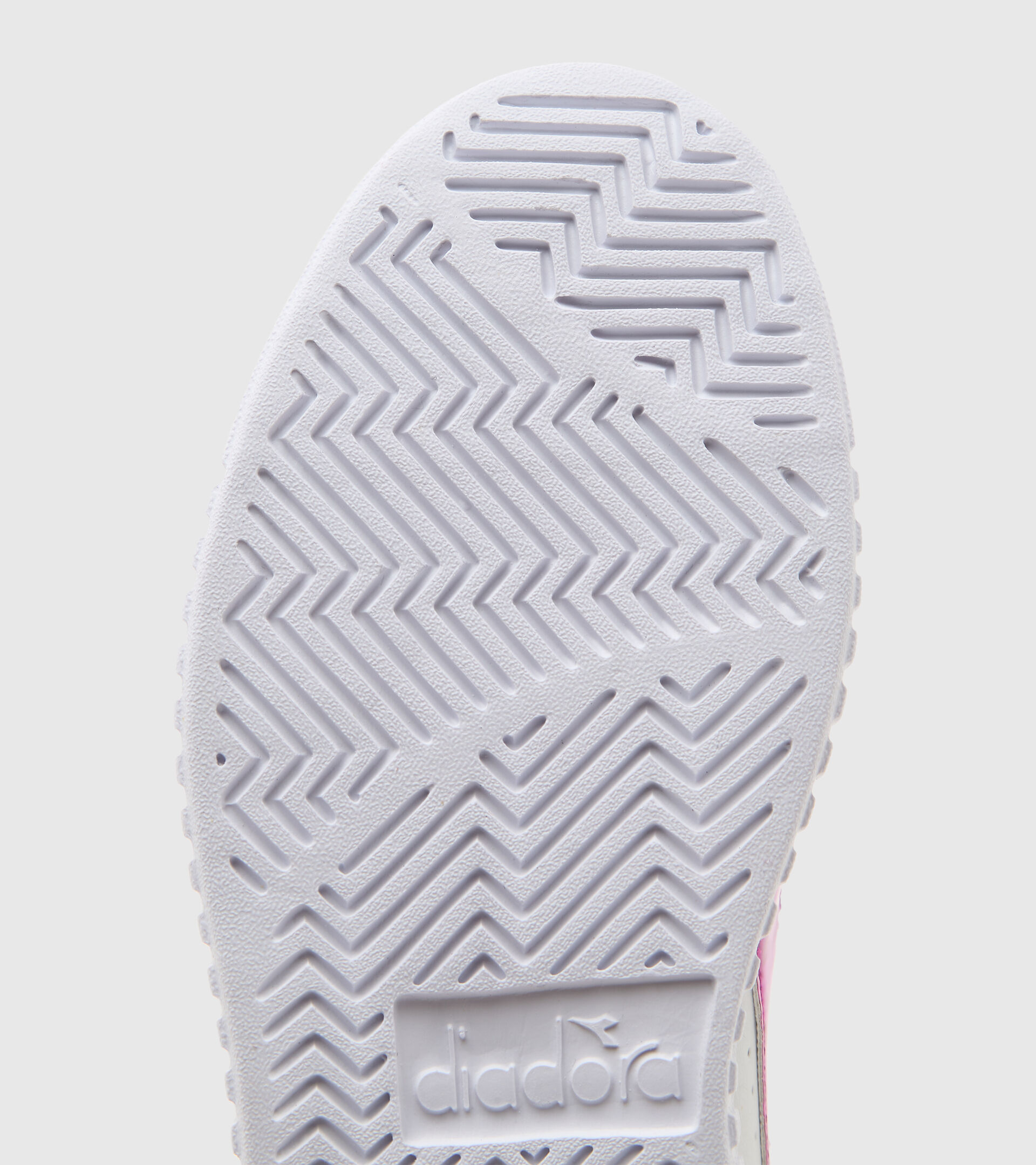 Sports shoes - Youth 8-16 years GAME STEP DIAMONDS GS WHITE/FUCHSIA PINK - Diadora