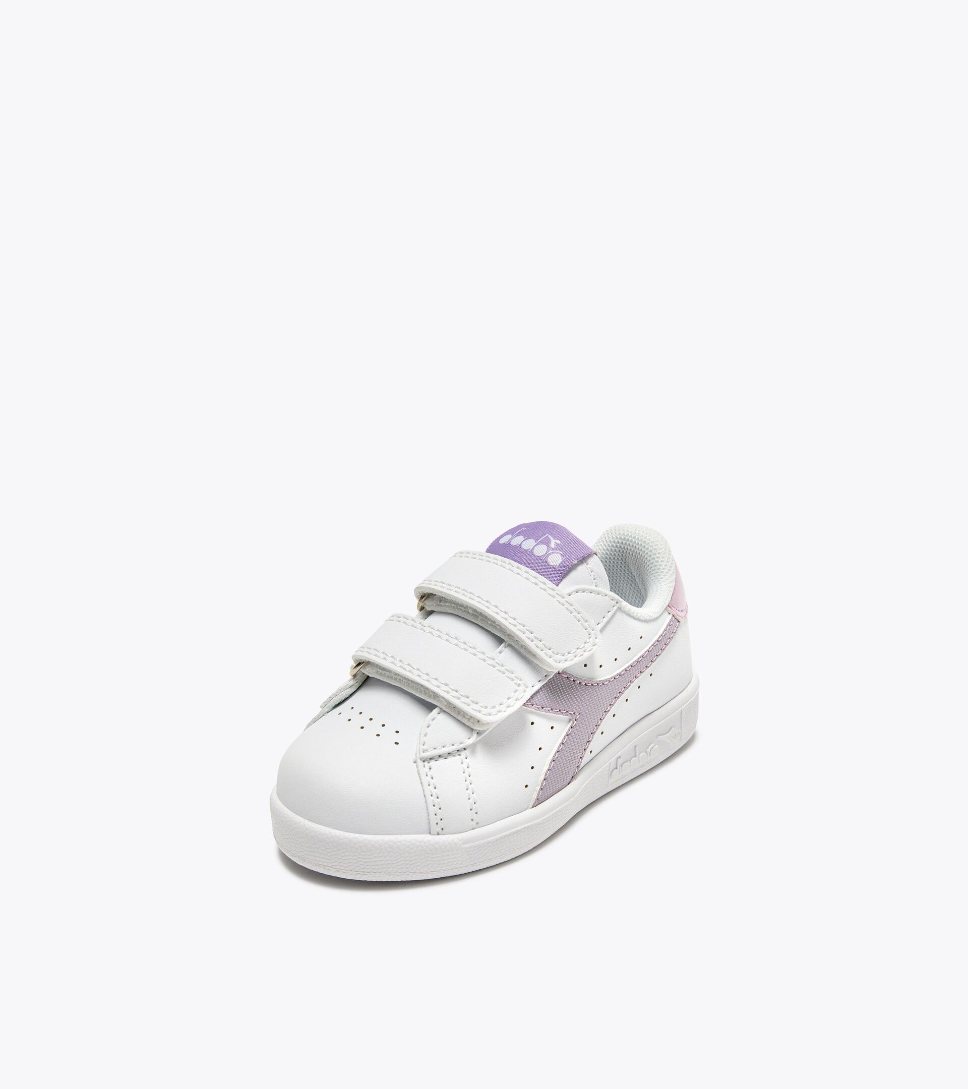 Scarpa sportiva - Bimbi/e 1-4 anni GAME P TD GIRL BIANCO/VIOLA CHIARO - Diadora