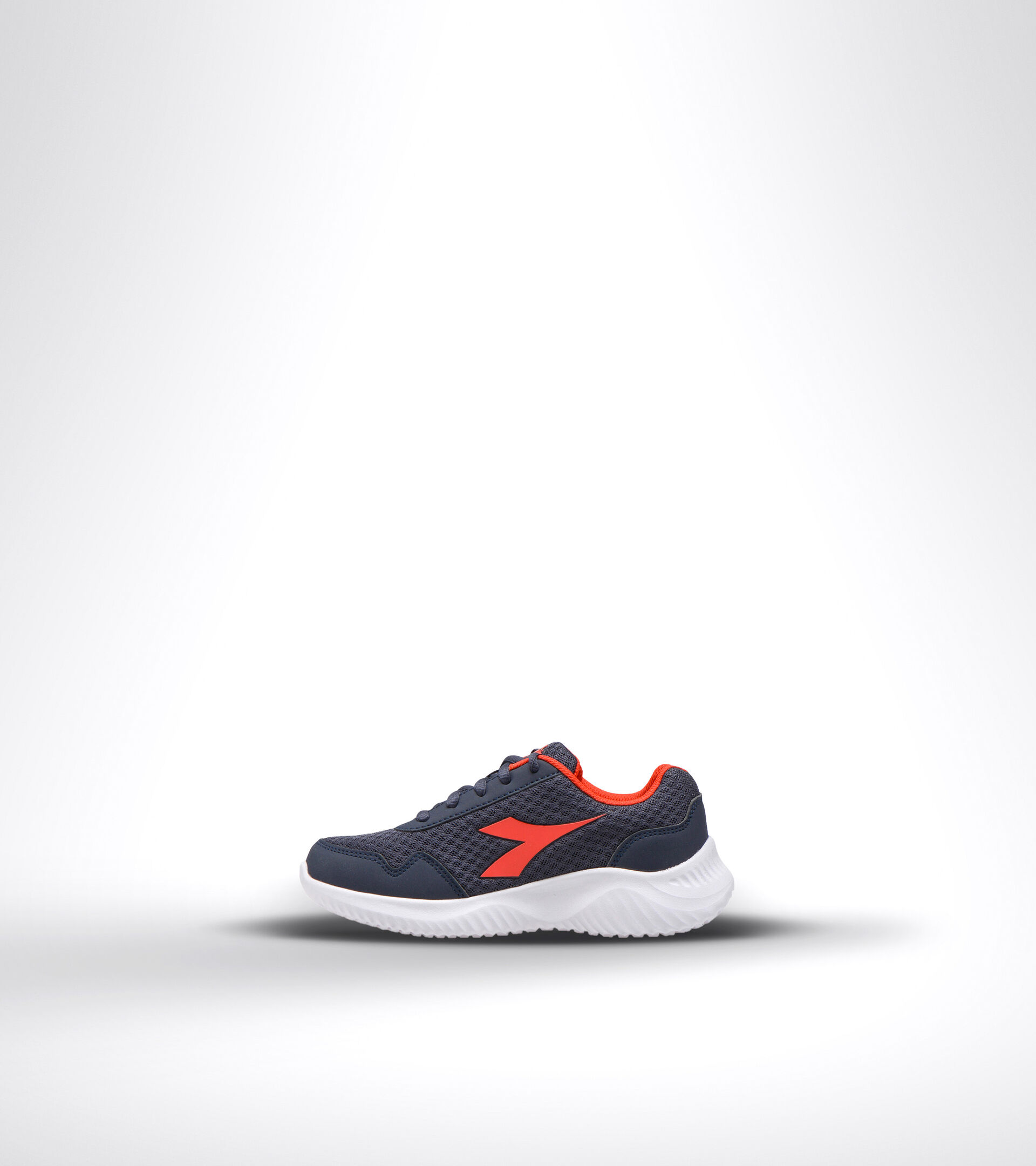 Running shoe - Unisex kids ROBIN 2 JR ESTATE BLUE/HIGH RISK RED - Diadora