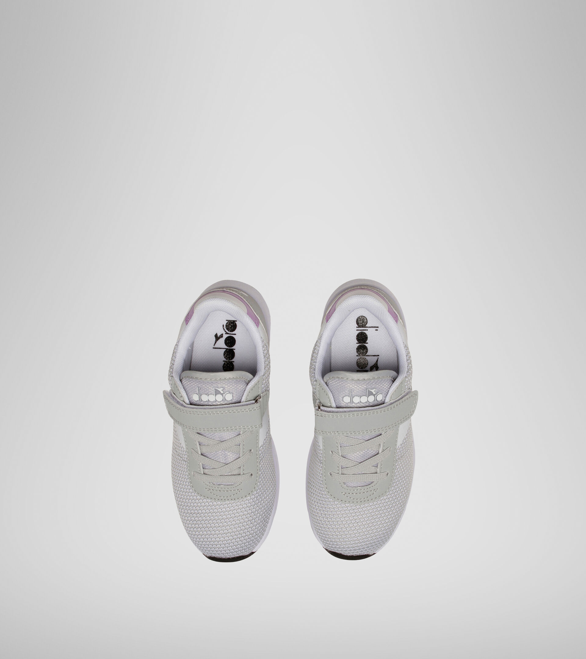 Sports shoes - Kids 4-8 years EVO RUN PS ALUMINUM - Diadora