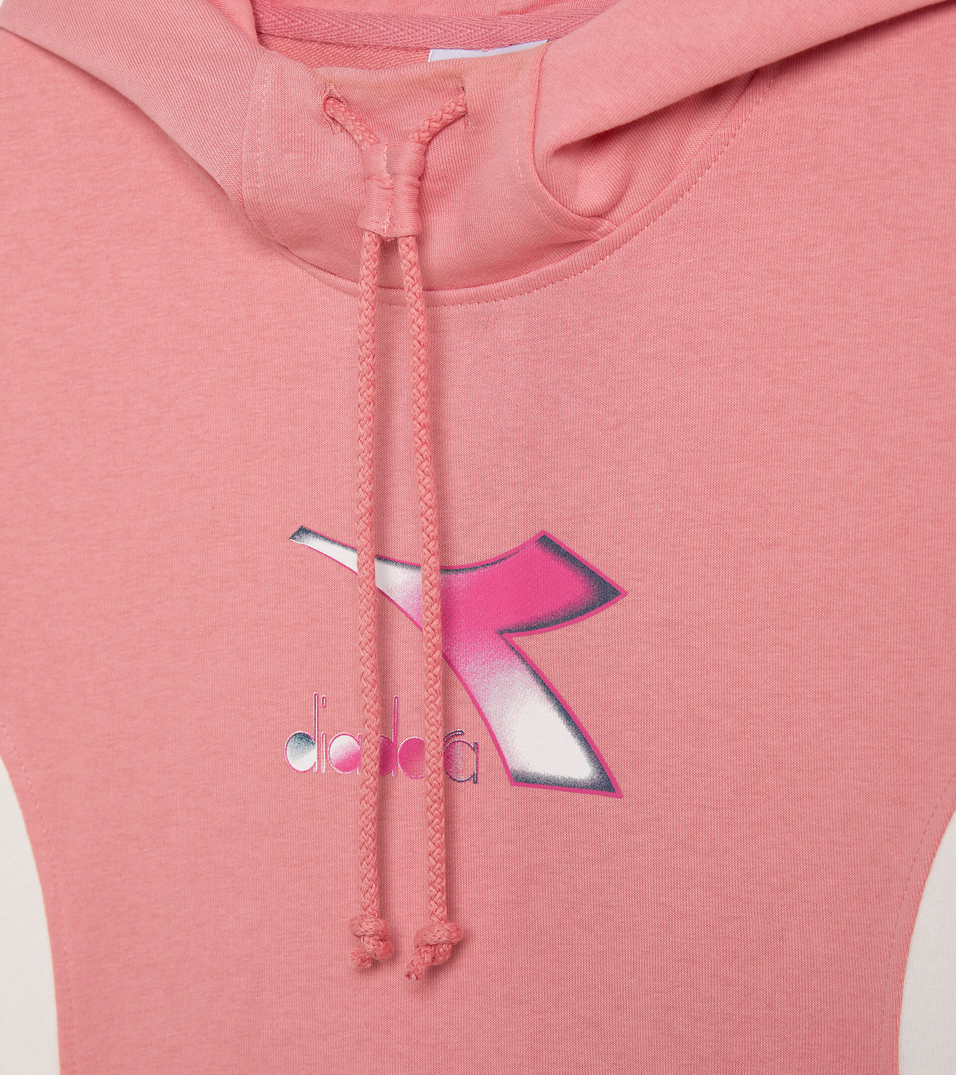 Hooded sweatshirt - Women L.HOODIE LUSH LOBSTER BISQUE - Diadora