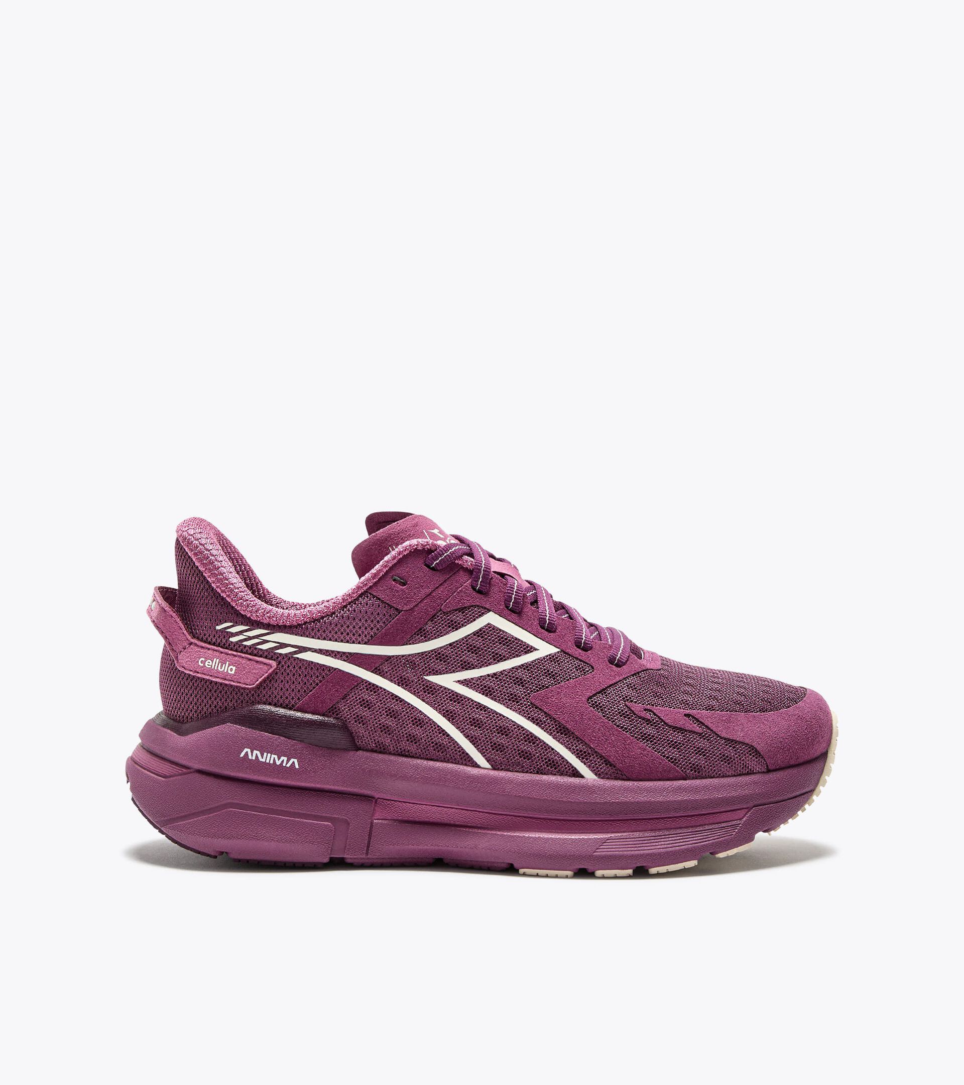 Running shoe - Comfort and stability - Women’s
CELLULA W RED VIOLET/WHISPER WHITE - Diadora