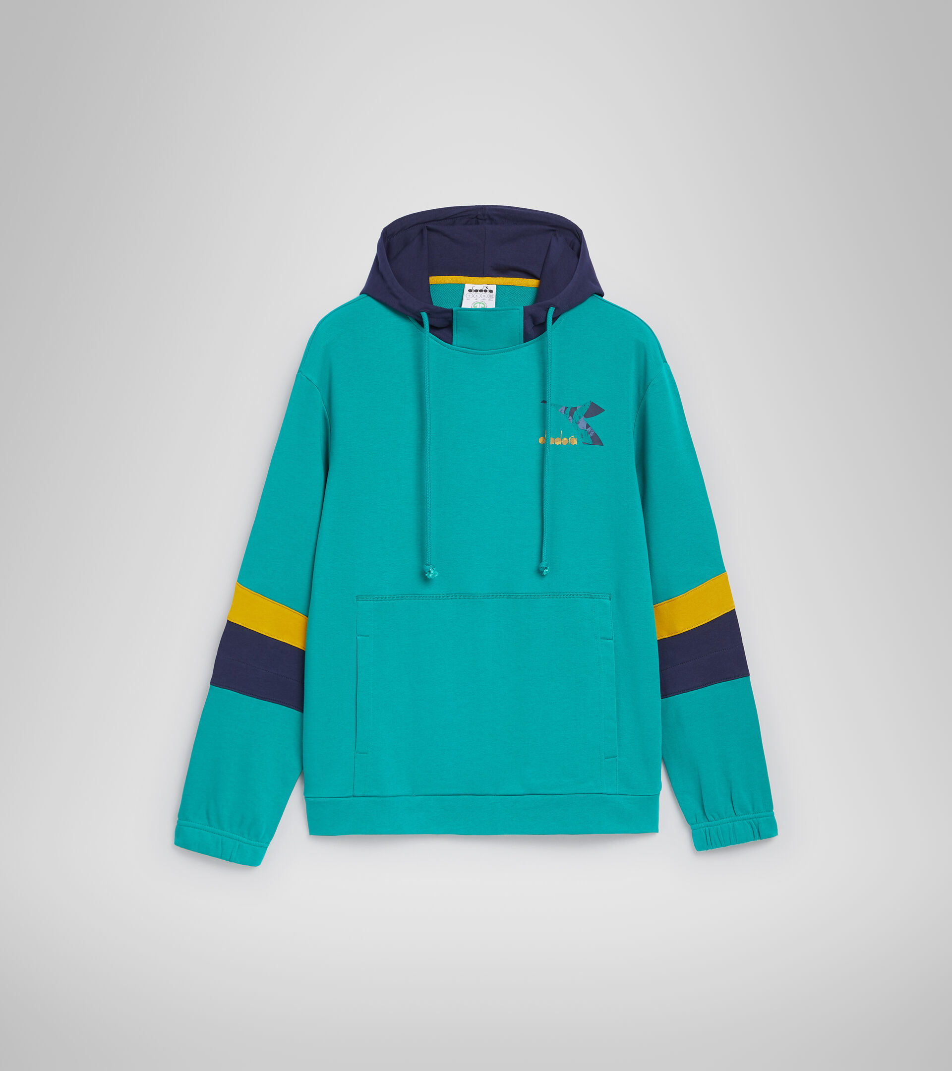 Hooded sweatshirt - Men HOODIE SWEAT SHIELD GREEN SHADOW - Diadora