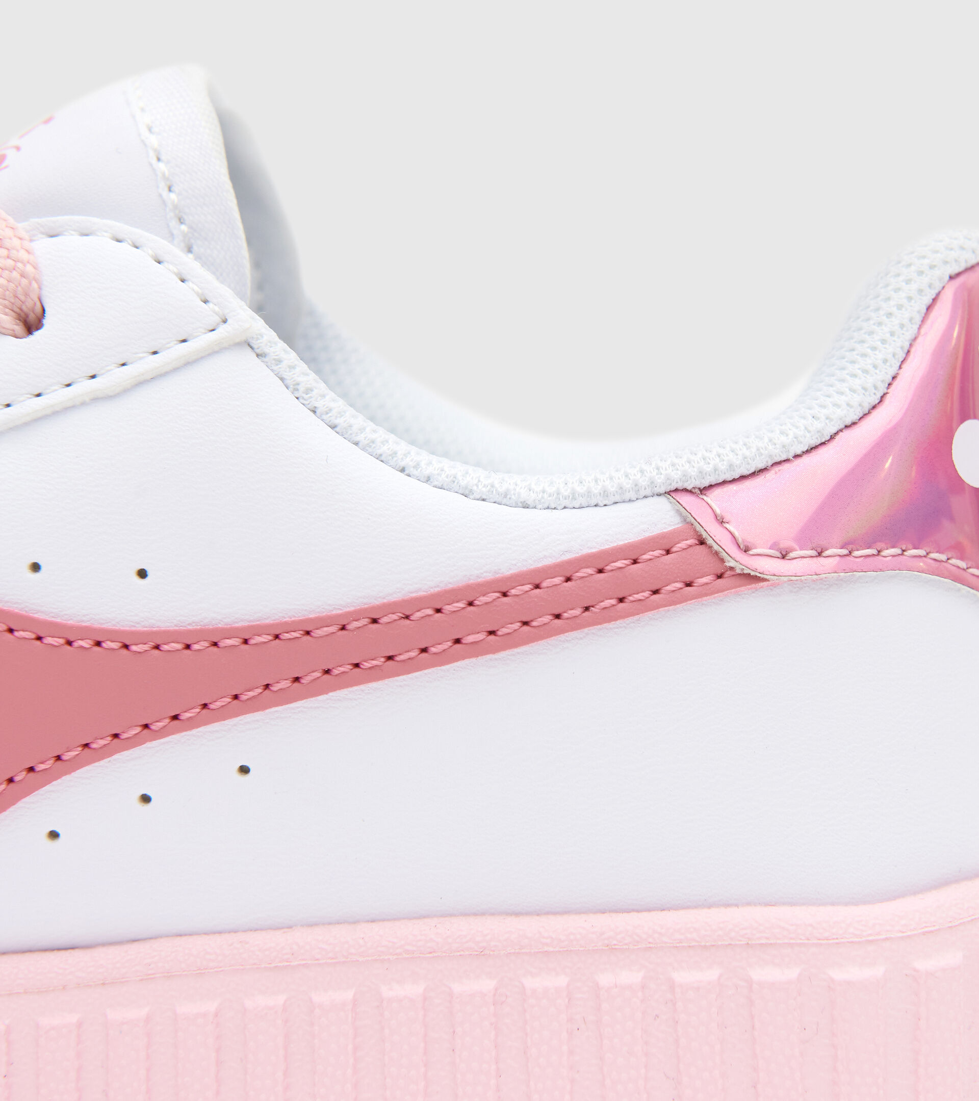 Sports shoes - Kids 4-8 years GAME STEP PS WHITE/SWEET PINK - Diadora