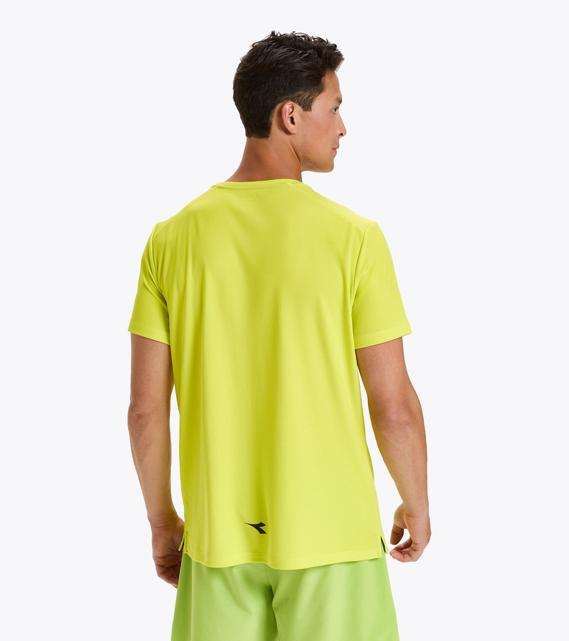 Apparel Sport UOMO SS T-SHIRT EASY TENNIS GREEN SPRING Diadora