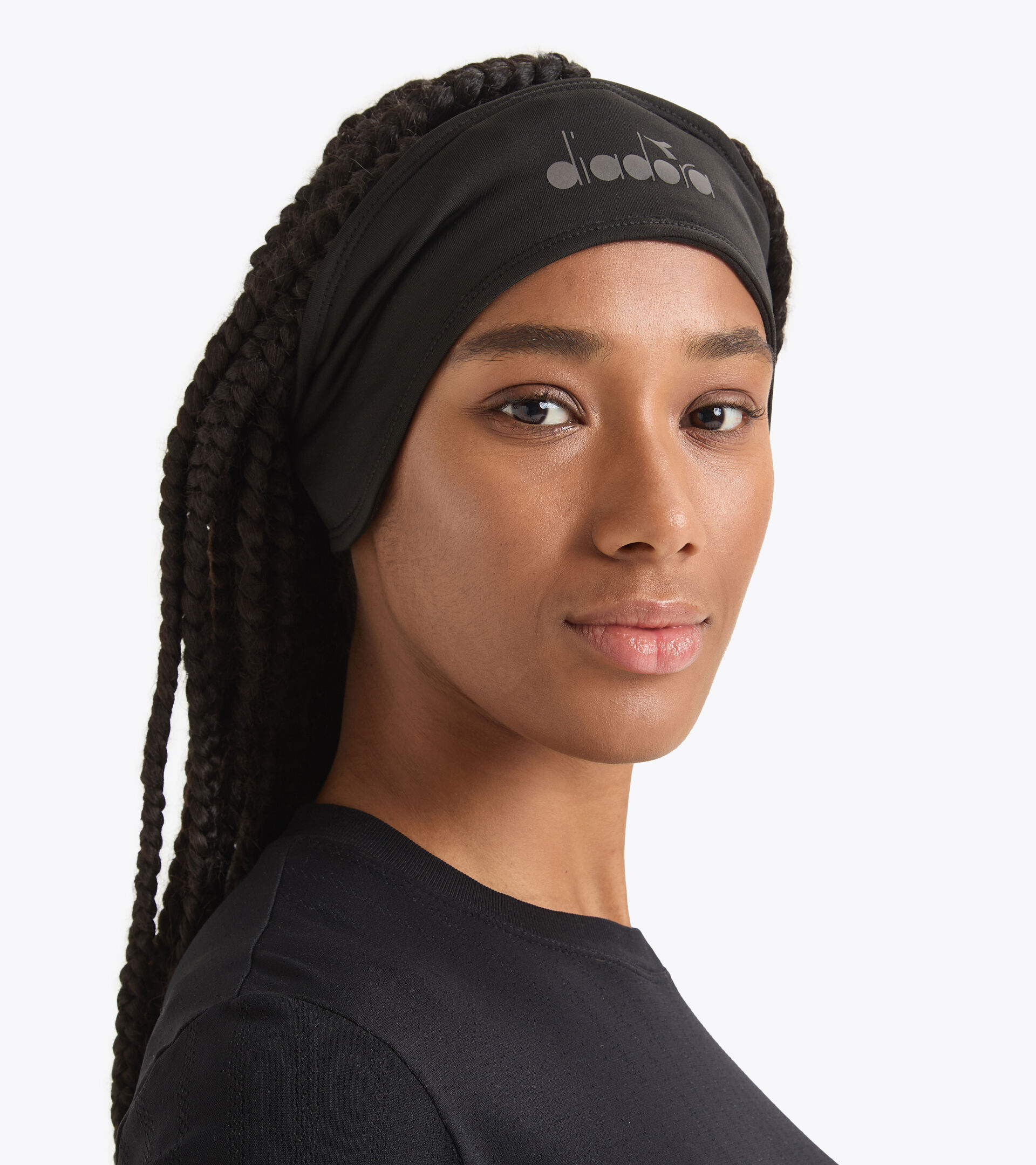 Running headband WARM HEADBAND BLACK - Diadora