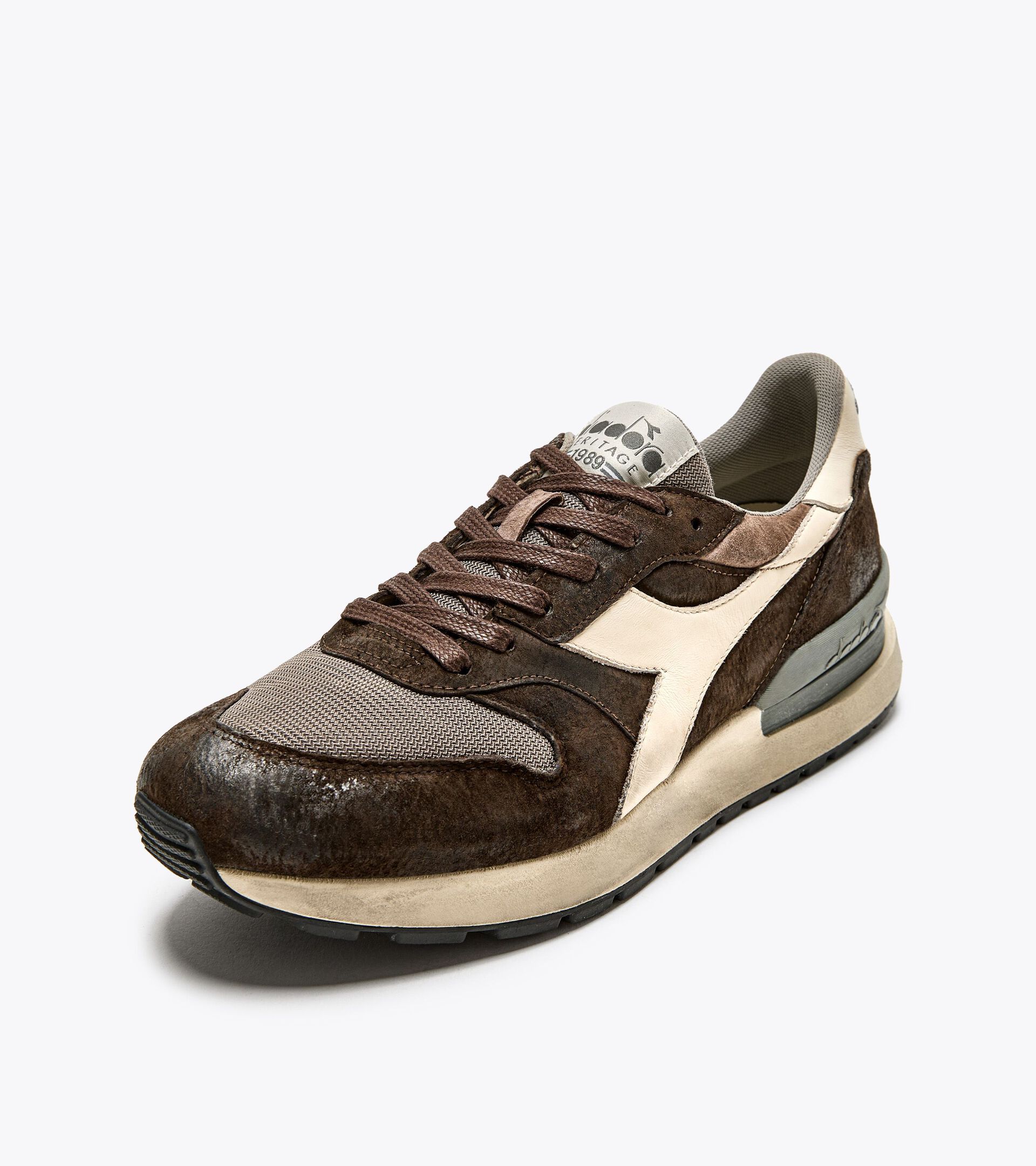 Heritage shoe - Men CONQUEST SUEDE SW BROWN FERN - Diadora