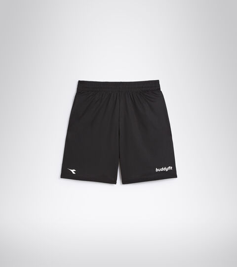 BERMUDA REVERSIBLE BUDDYFIT, BLACK Men's reversible Bermuda workout shorts BERMUDA REVERSIBLE BUDDYFIT BLACK - Diadora