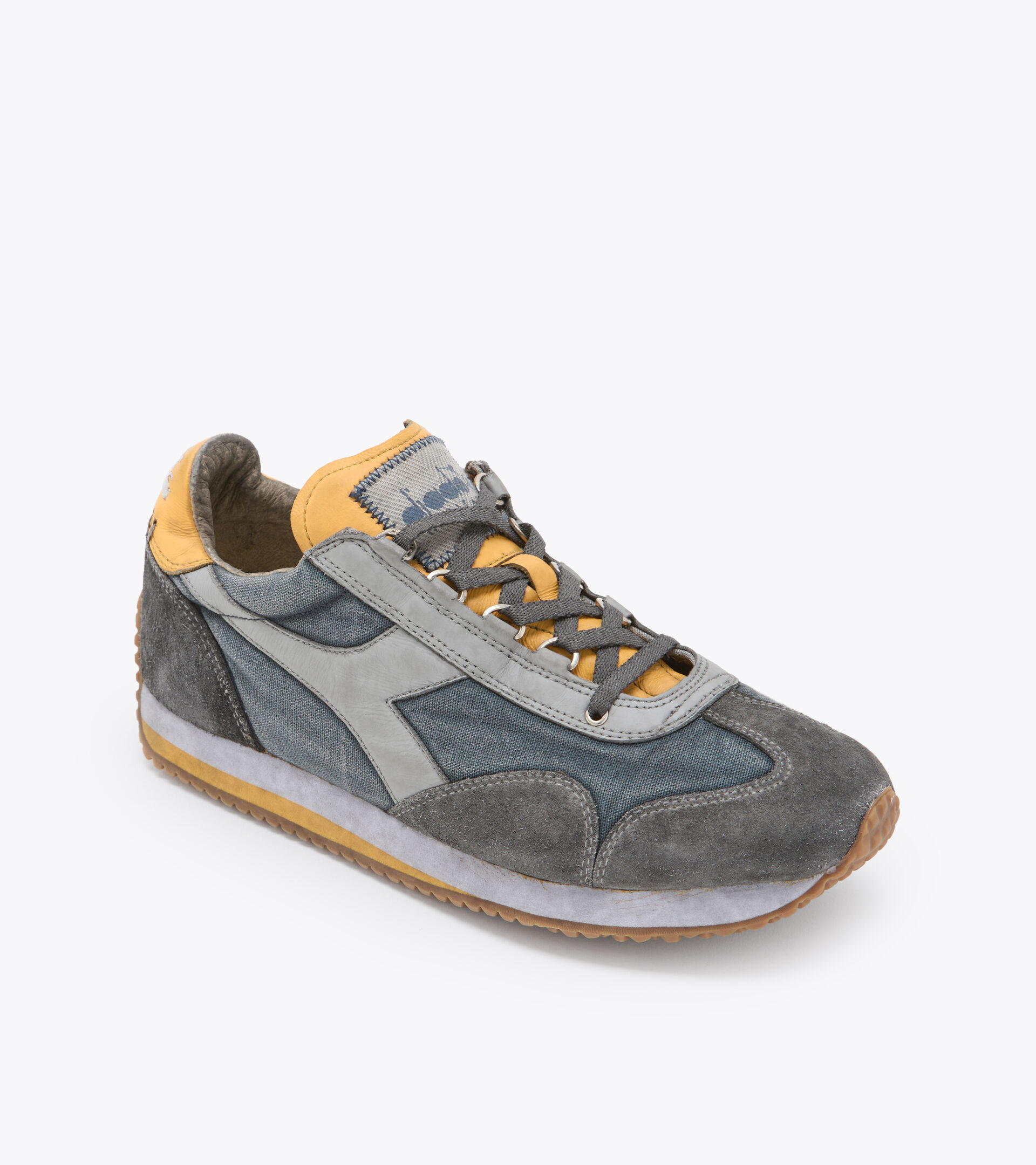 Heritage shoe - Unisex EQUIPE H DIRTY STONE WASH EVO BERING SEA/PALOMA - Diadora