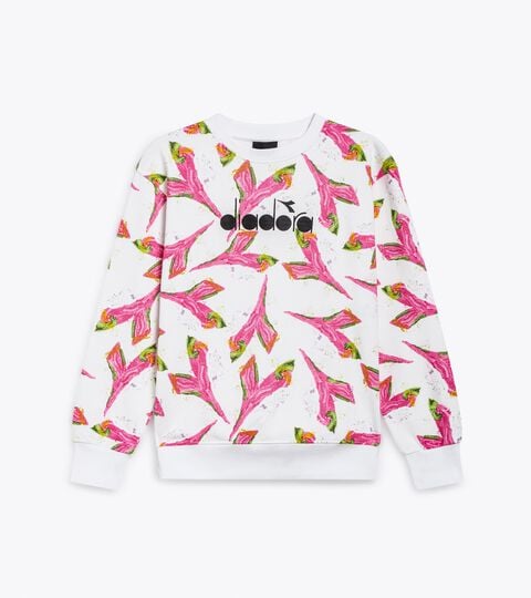JG. SWEATSHIRT CREW LOGO AOP, ANTIQUE WHITE Crewneck sweatshirt - Girl
JG. SWEATSHIRT CREW LOGO AOP ANTIQUE WHITE - Diadora