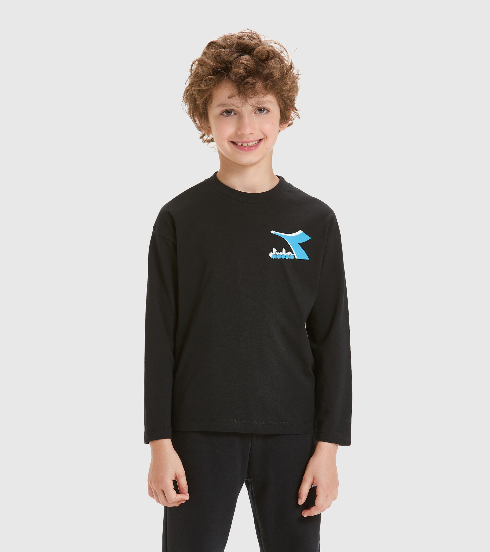 T-shirt - Enfants JU.LS T-SHIRT CUBIC NOIR - Diadora