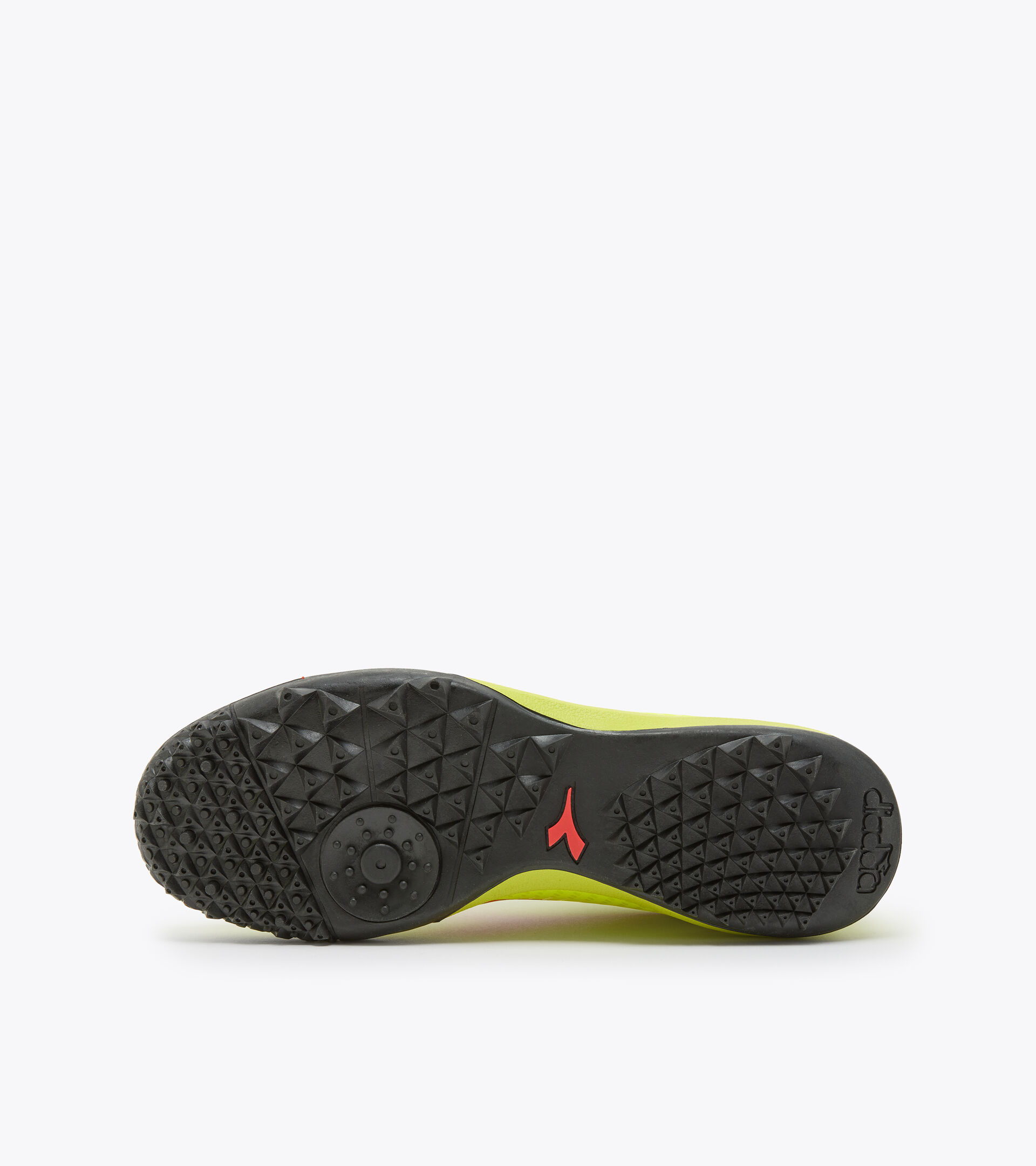 Futsal boot - Specific outsole for synthetic/hard grounds PICHICHI 5 TFR YLLW FLUO DD/MILANO RED/BLACK - Diadora