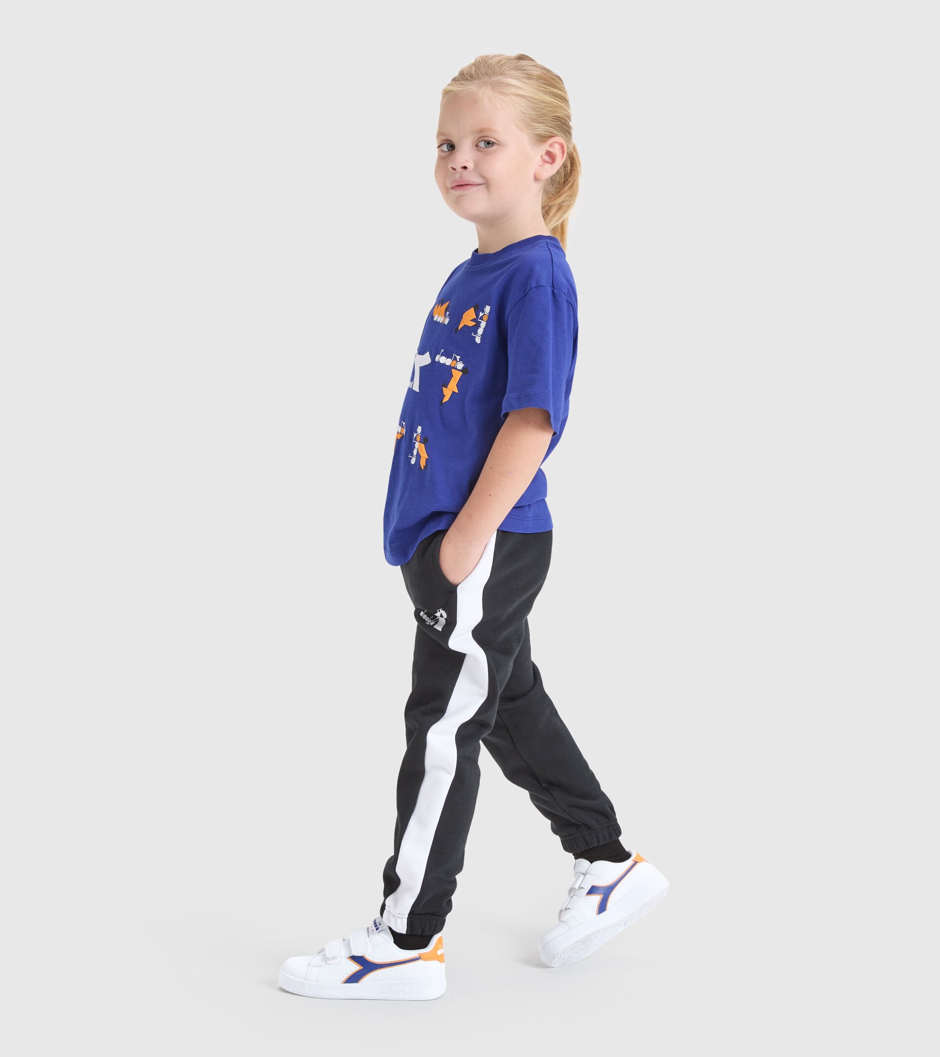 Sports T-shirt - Kids JB.T-SHIRT SS TWISTER SODALITE BLUE - Diadora